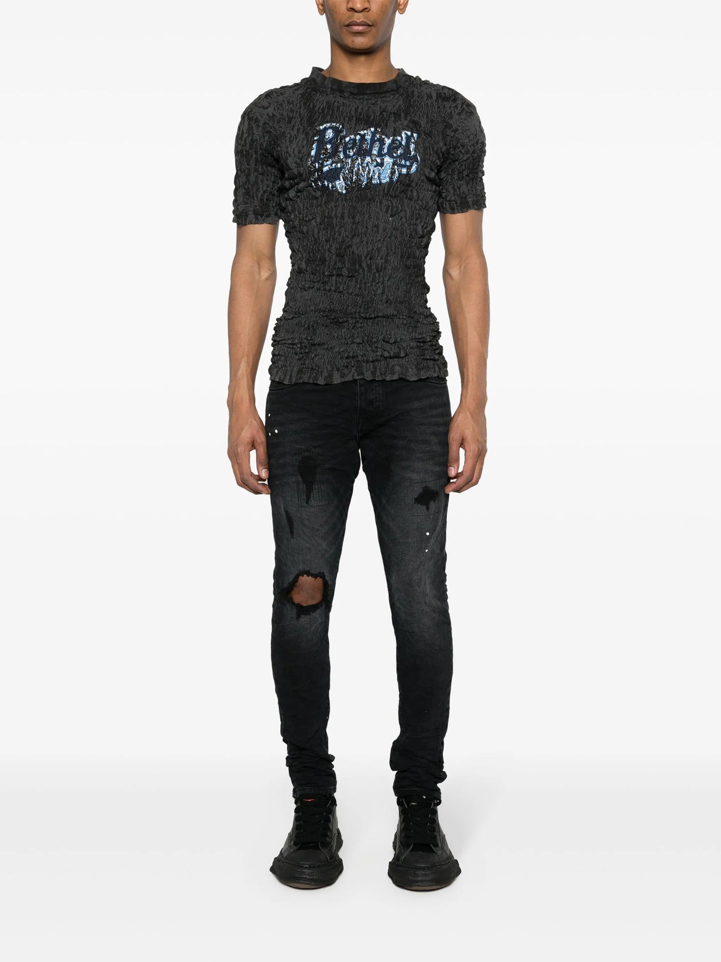 mid-rise skinny jeans