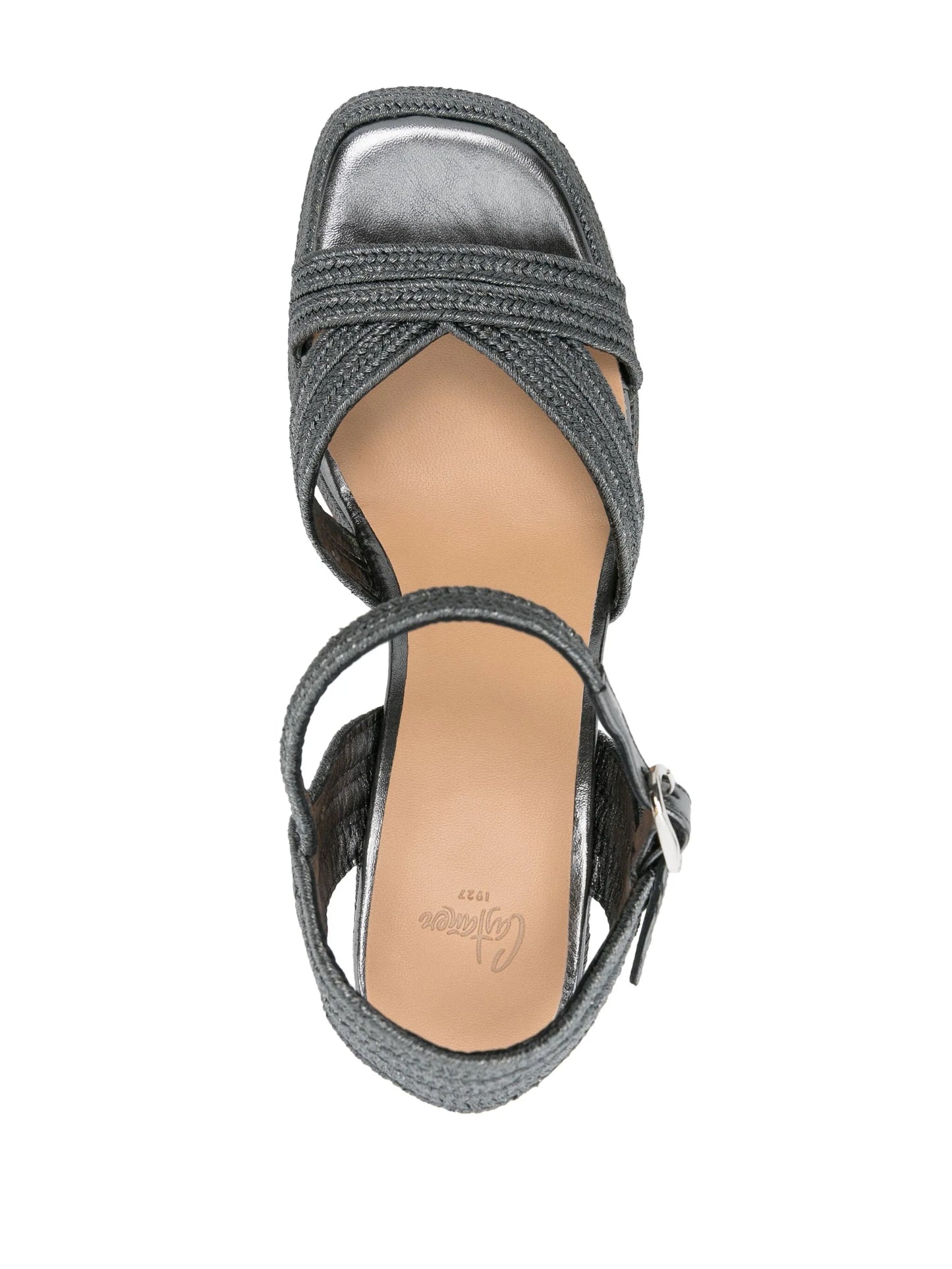 Valle 100mm metallic sandals
