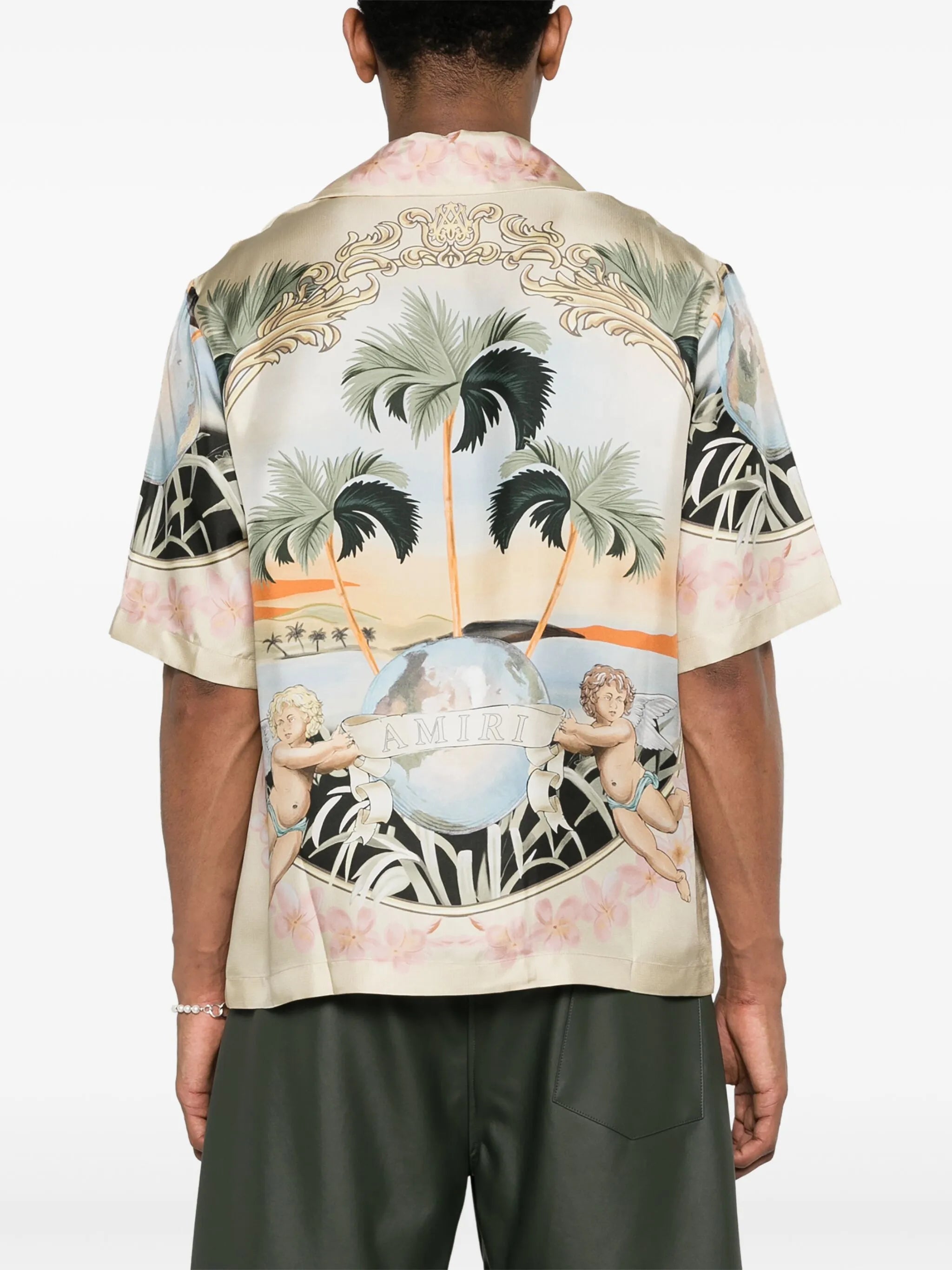 Cherub silk shirt