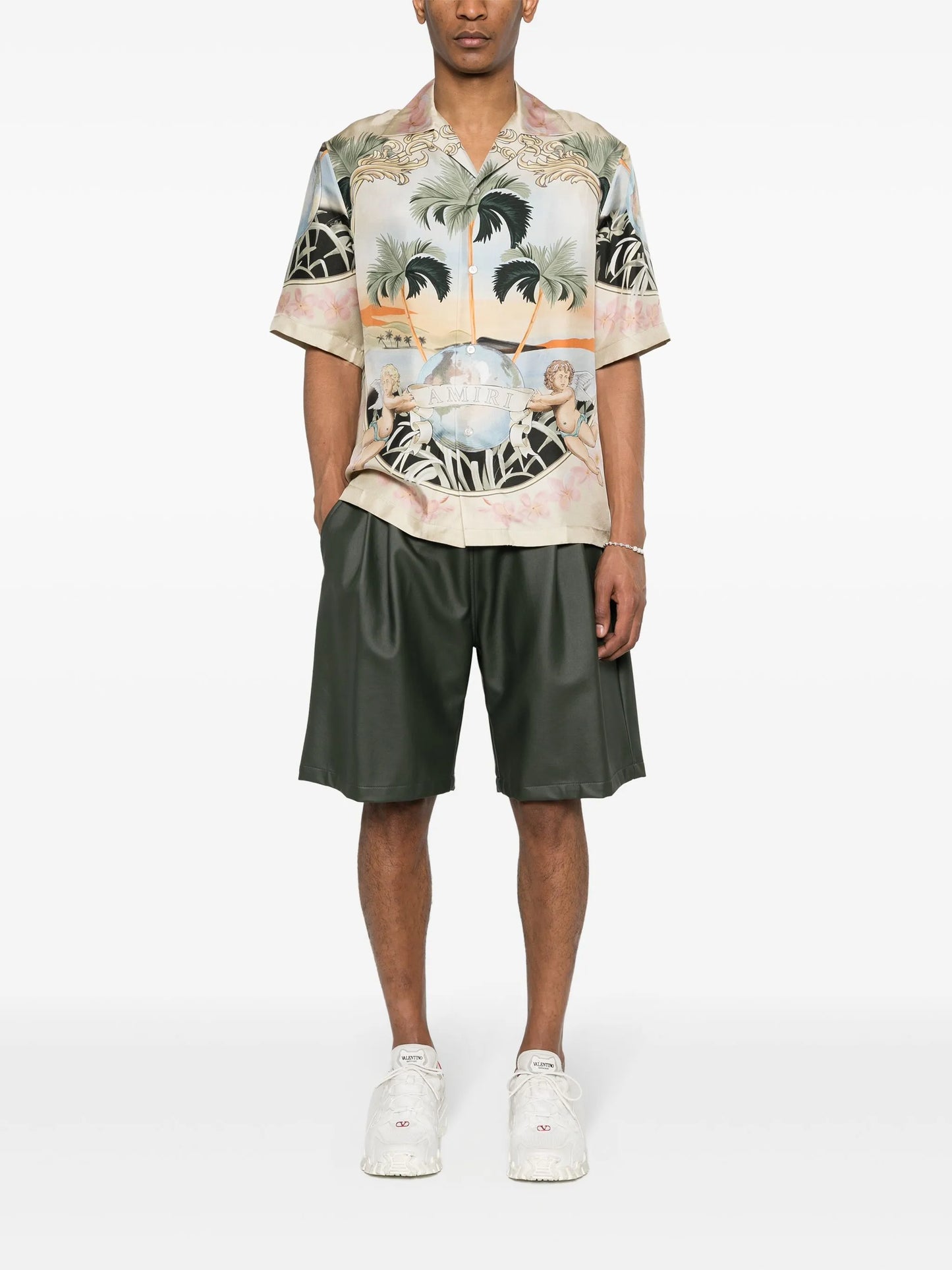 Cherub silk shirt