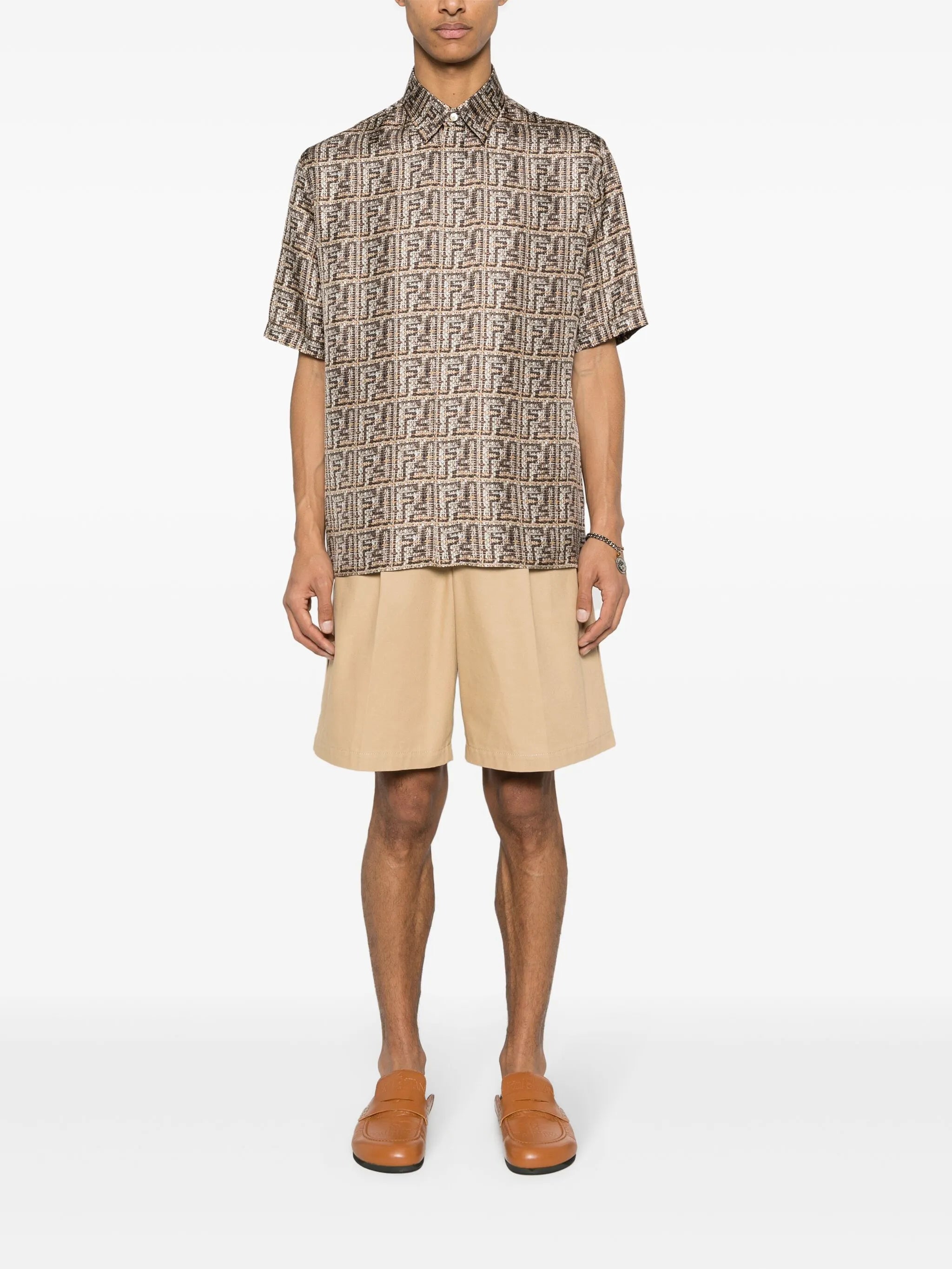 FF silk shirt
