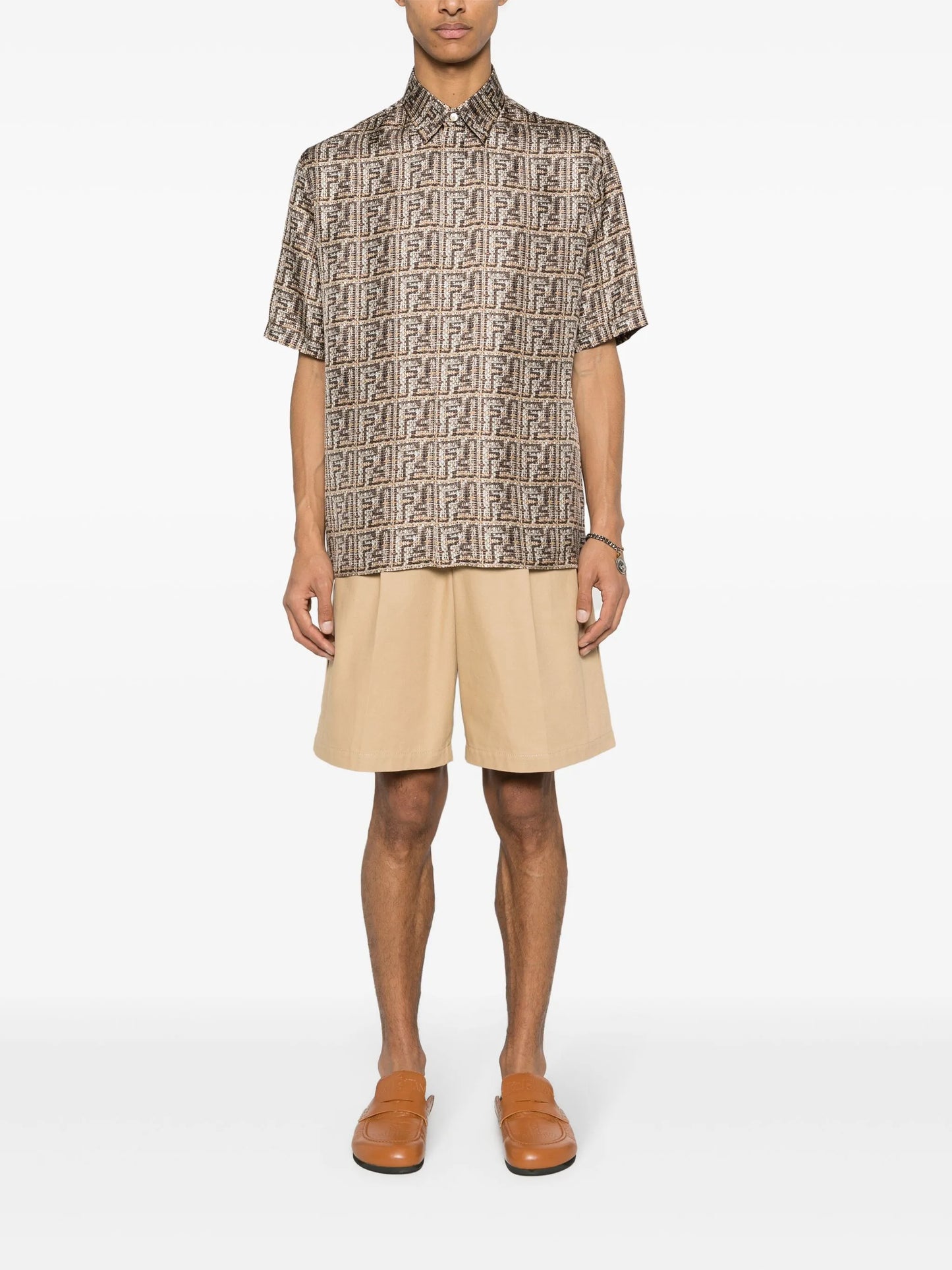 FF silk shirt