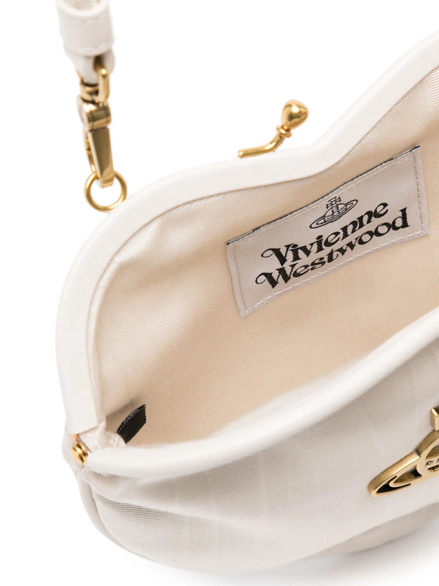 Belle Heart moiré tote bag