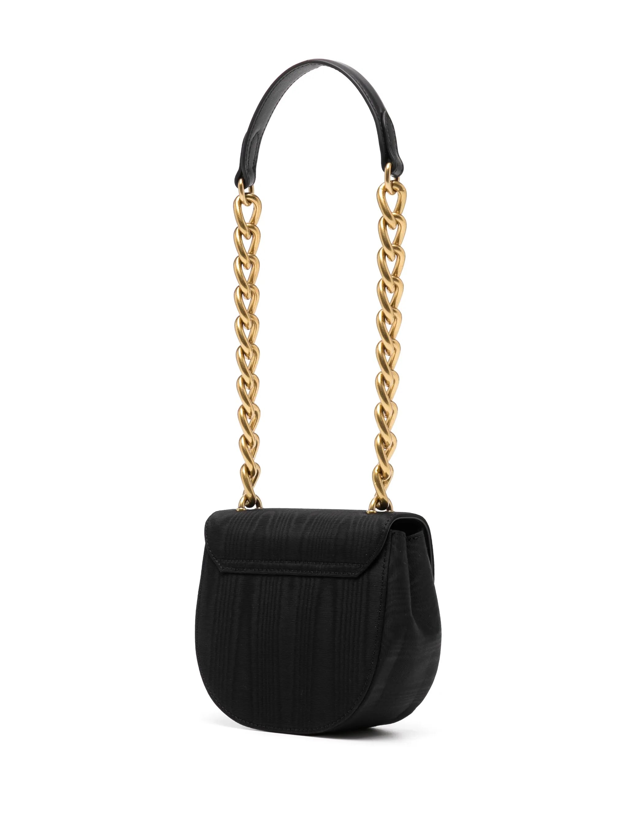Jodie Orb-motif moiré saddle bag
