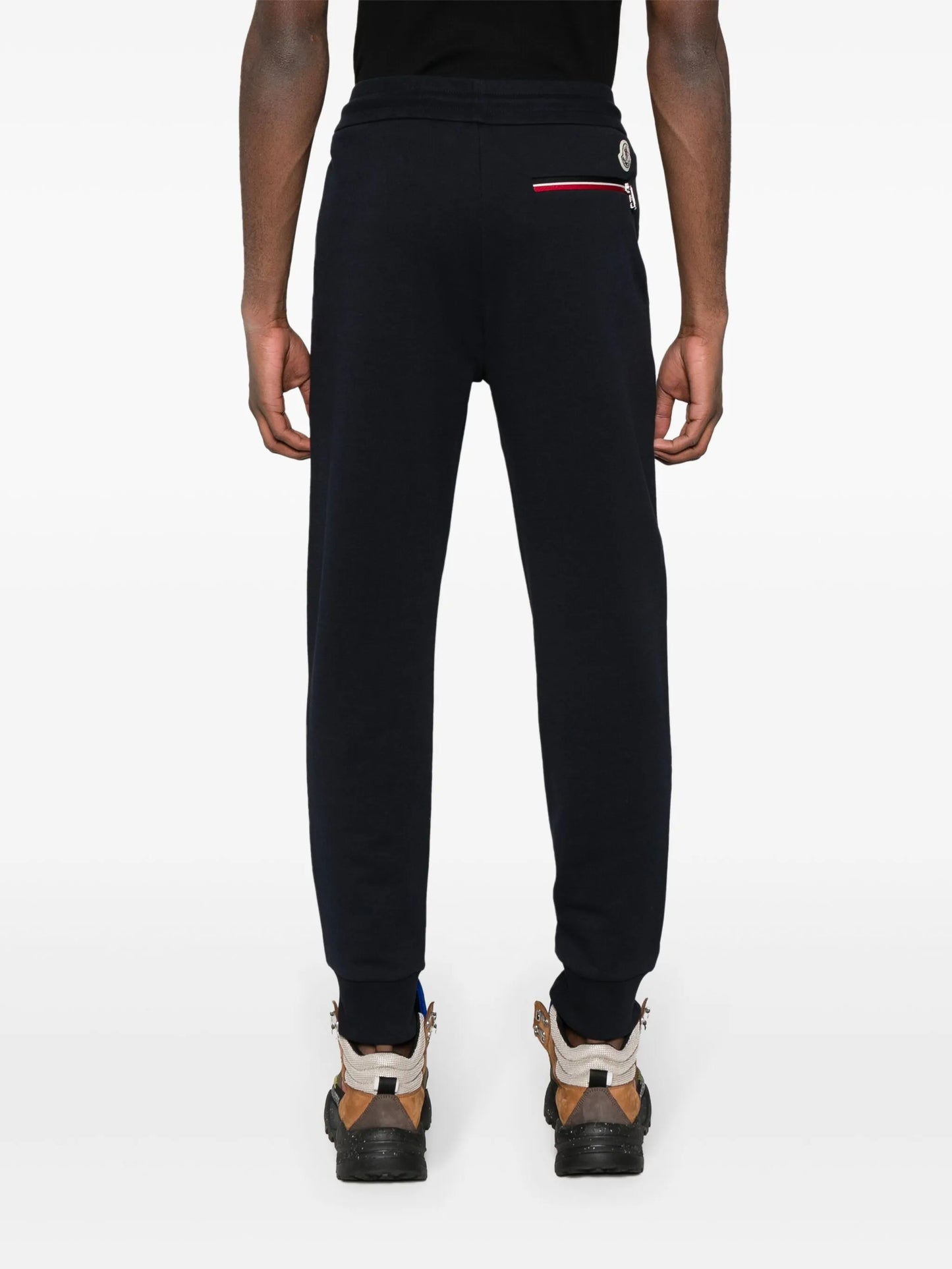 logo-patch track pants