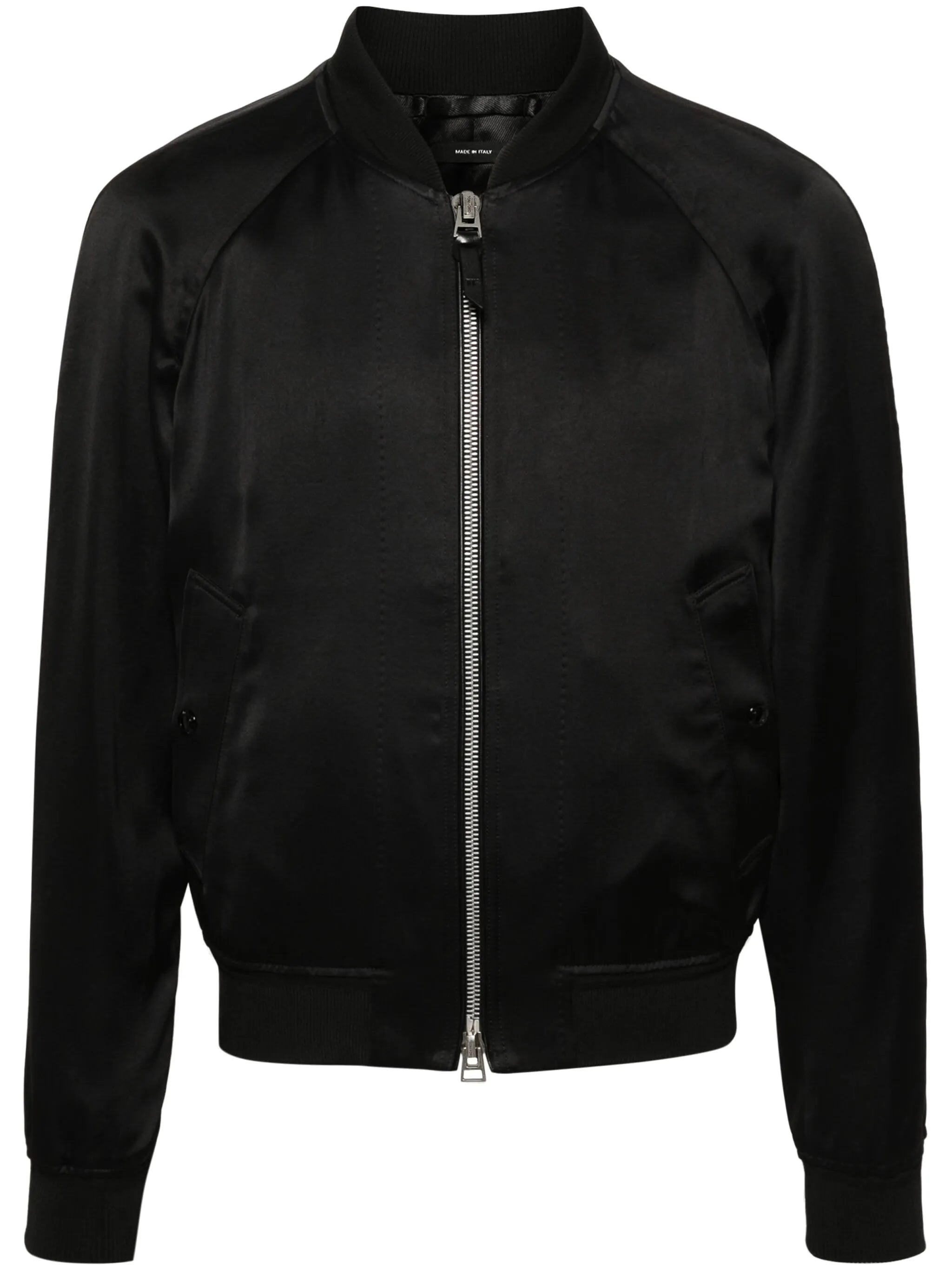 twill bomber jacket