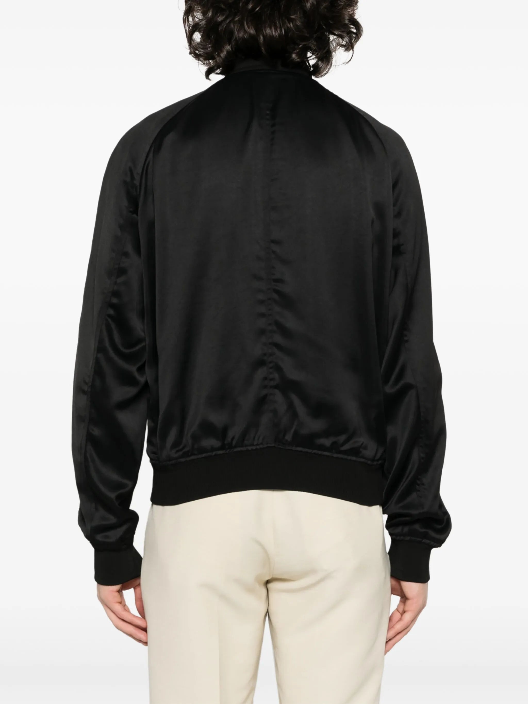 twill bomber jacket