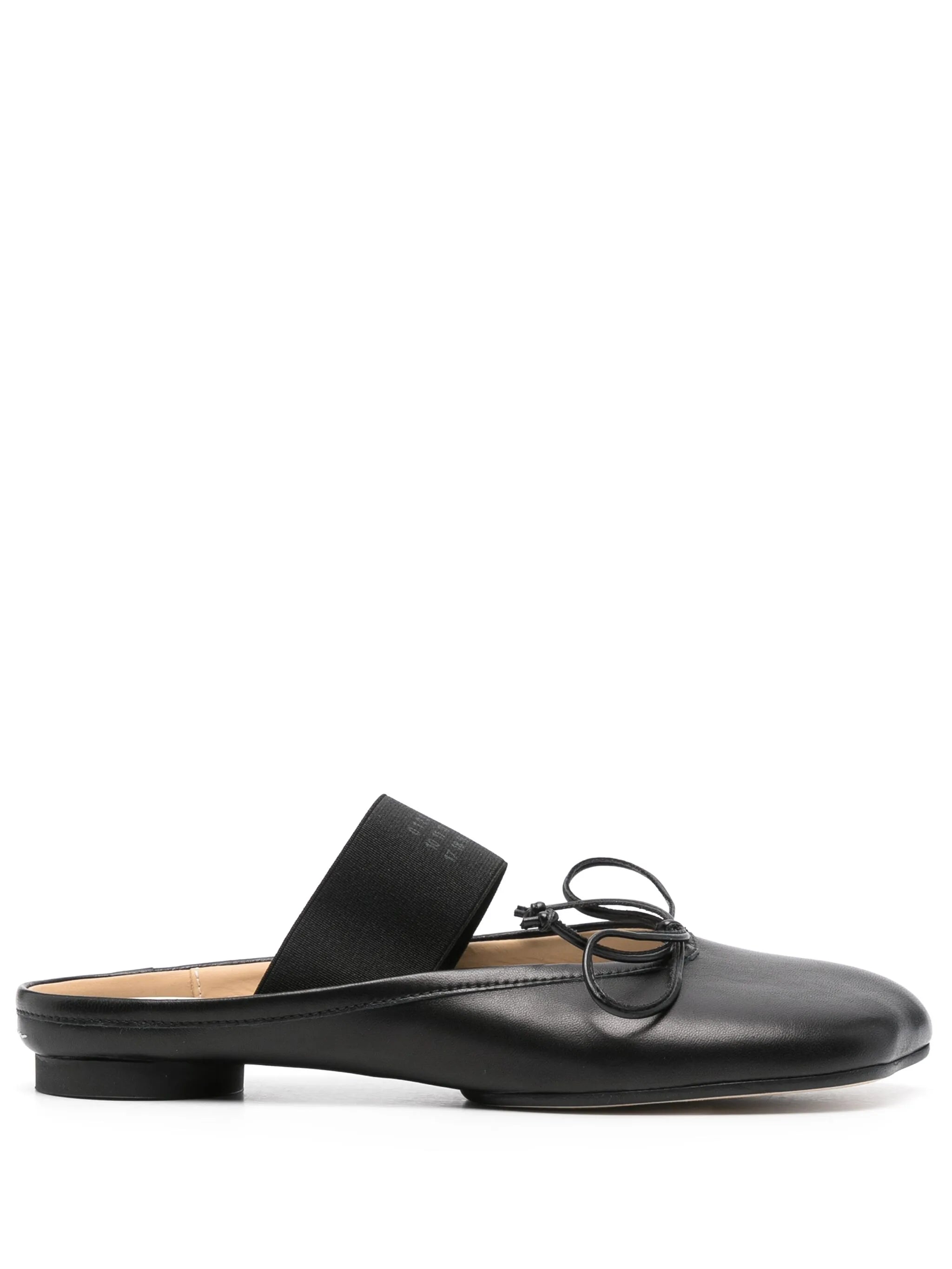 Anatomic numbers-strap ballet flats