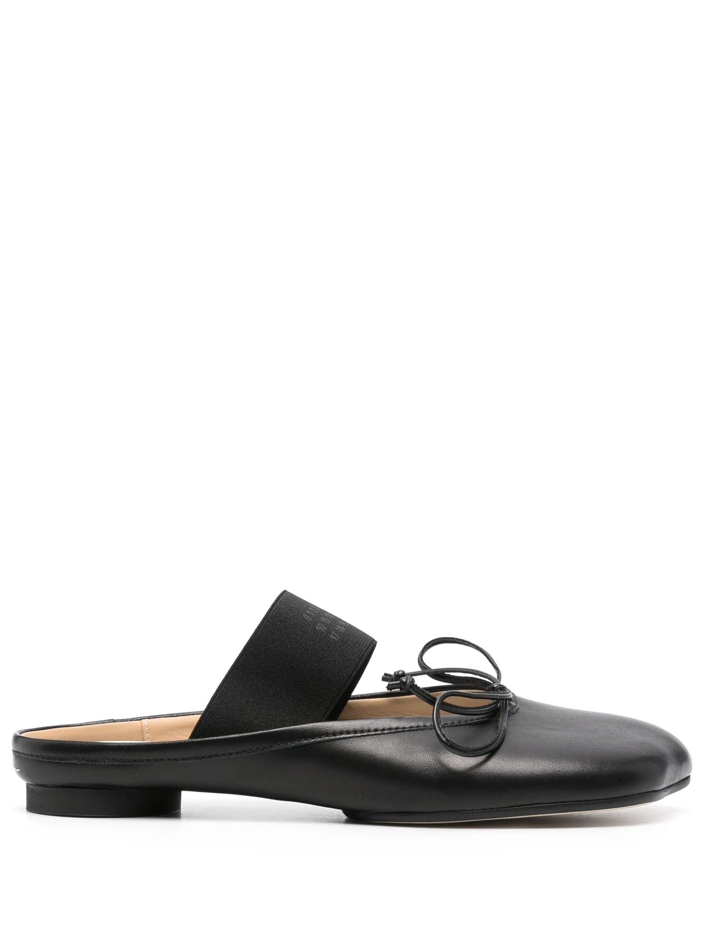 Anatomic numbers-strap ballet flats