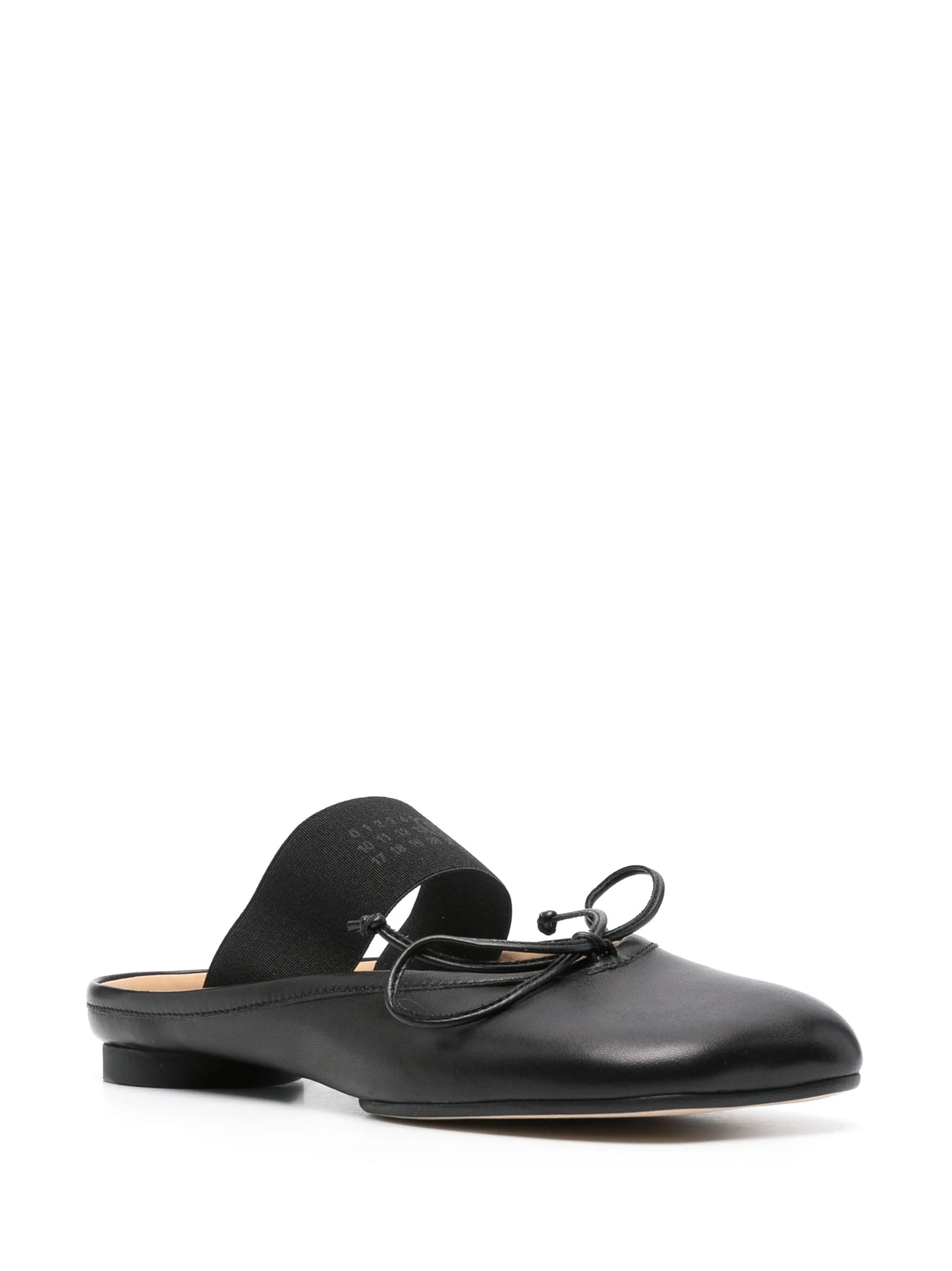Anatomic numbers-strap ballet flats