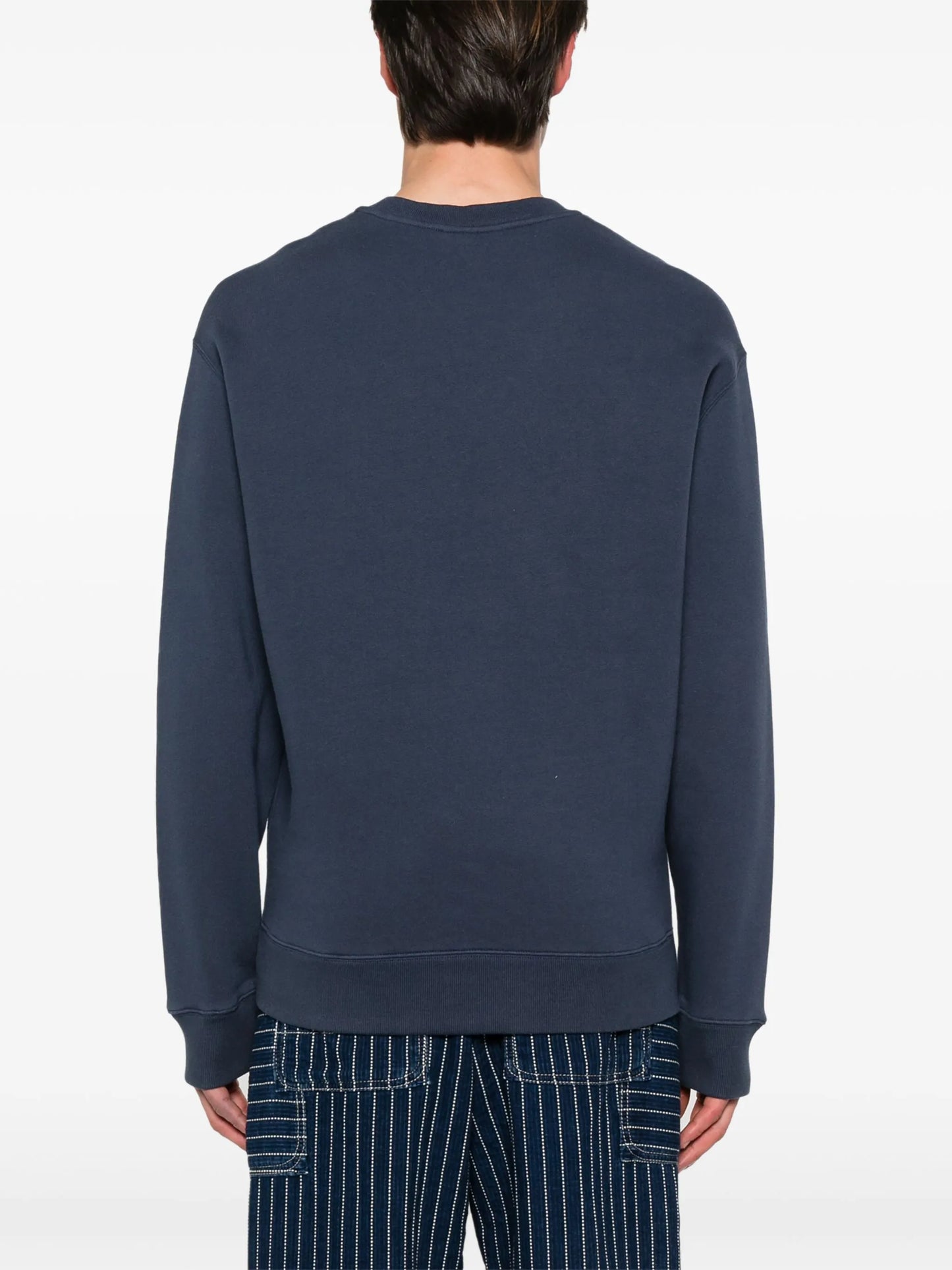 Fox-motif cotton sweatshirt