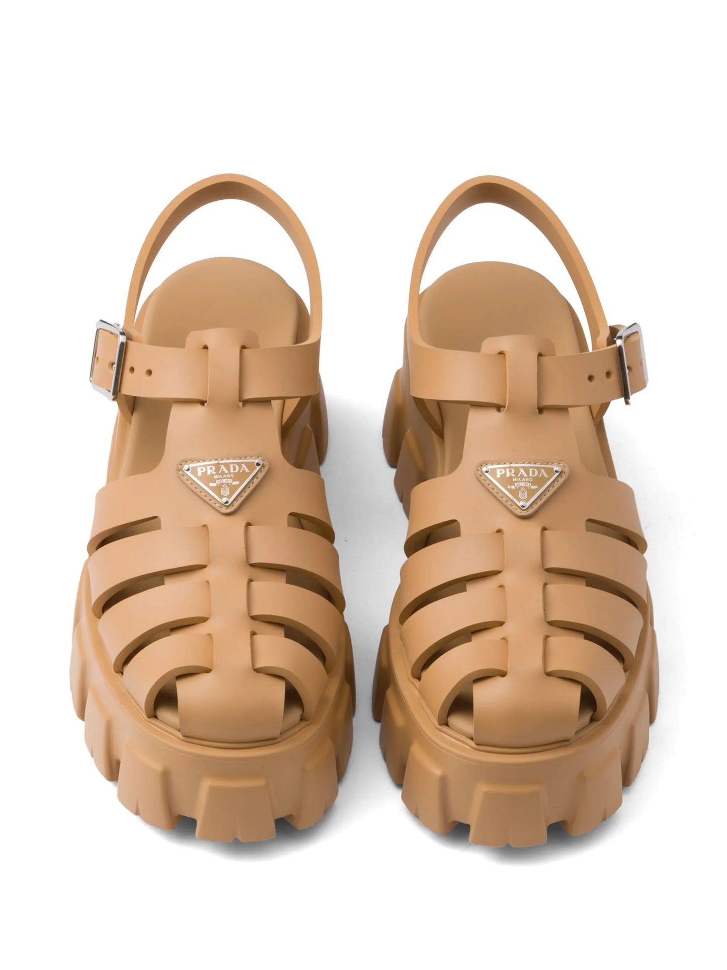 Monolith platform sandals
