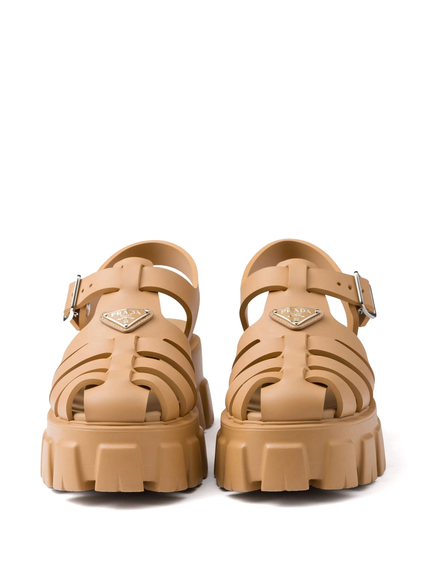 Monolith platform sandals