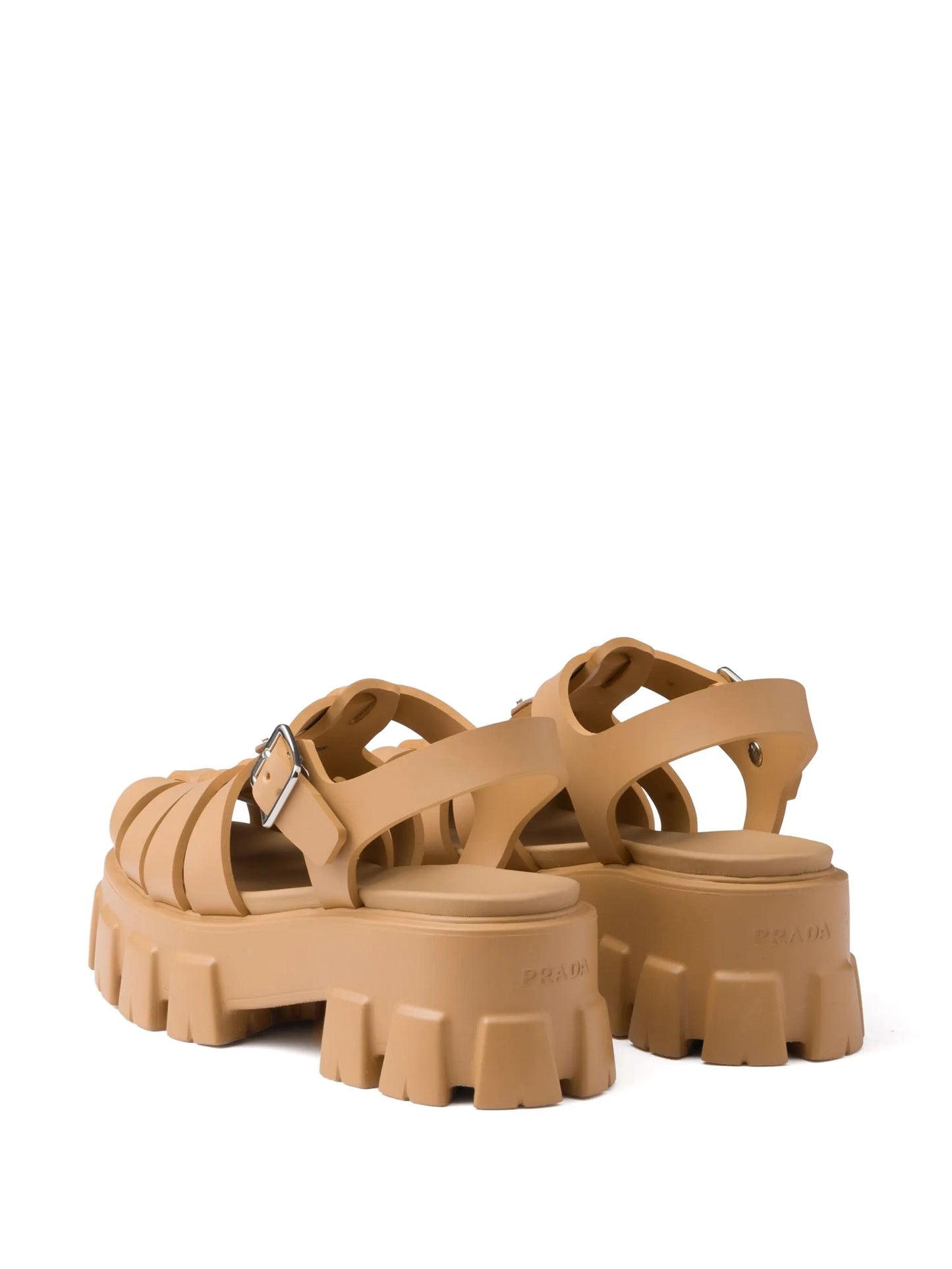 Monolith platform sandals