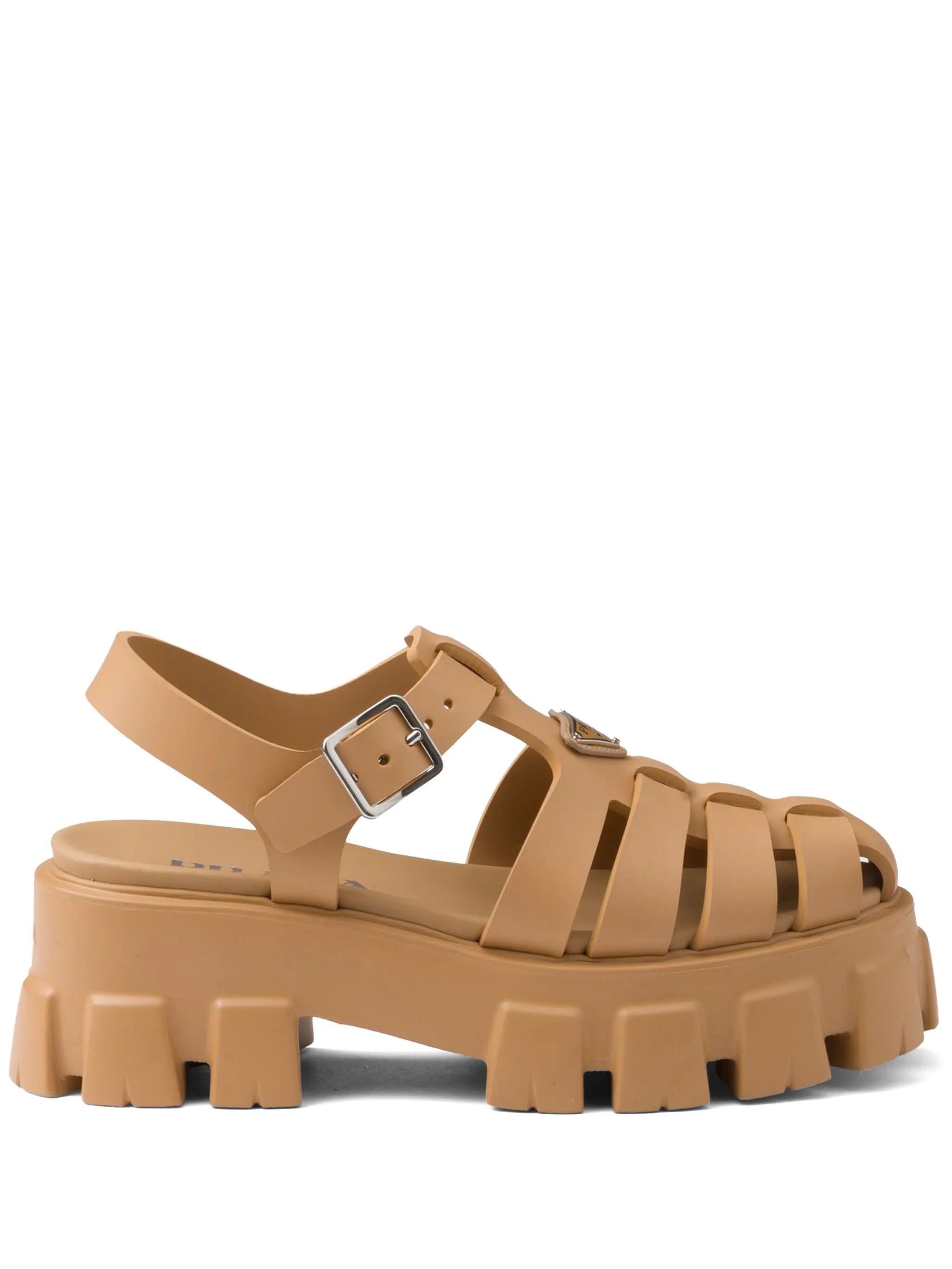 Monolith platform sandals
