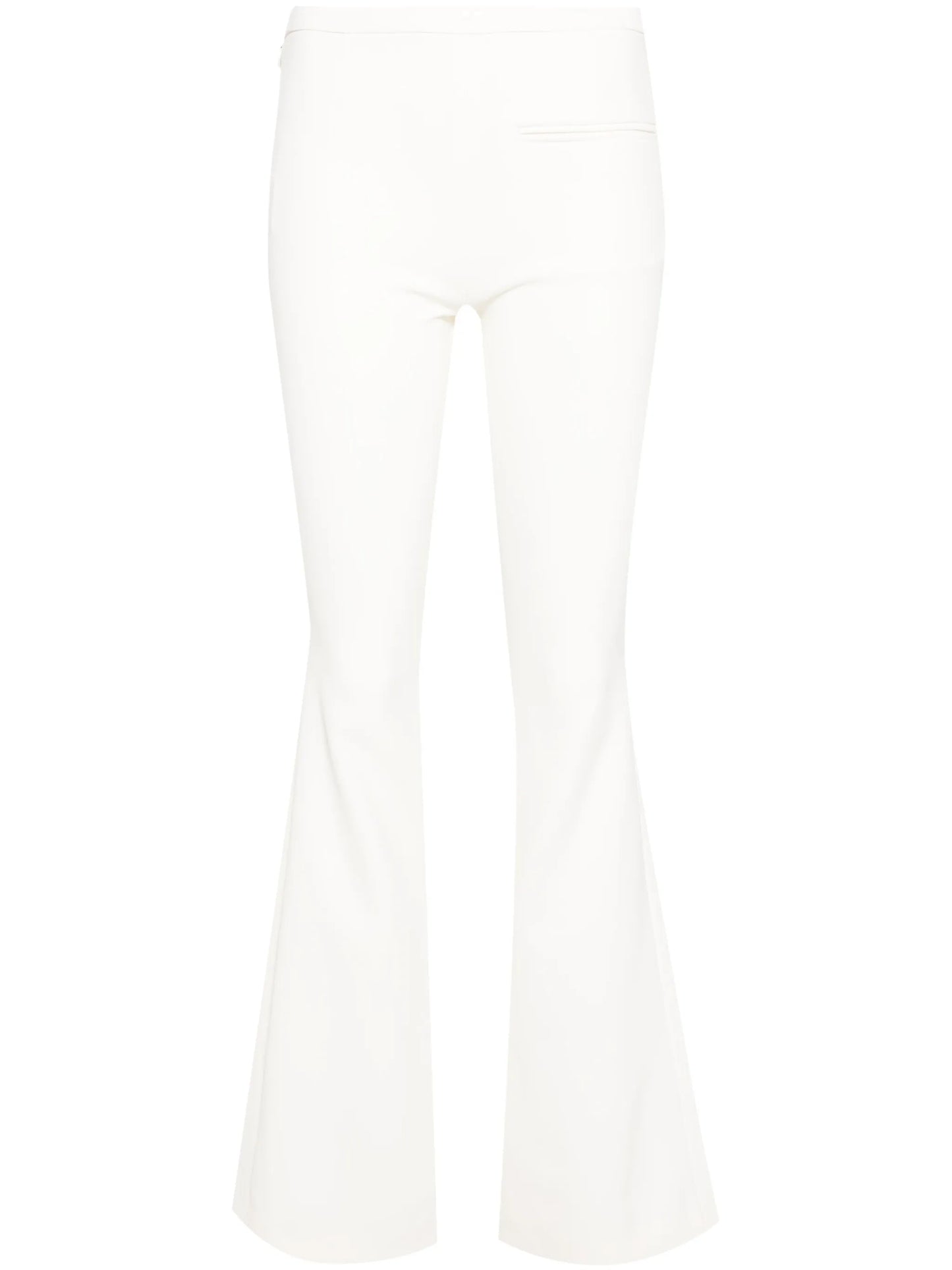 Heritage low-rise bootcut trousers