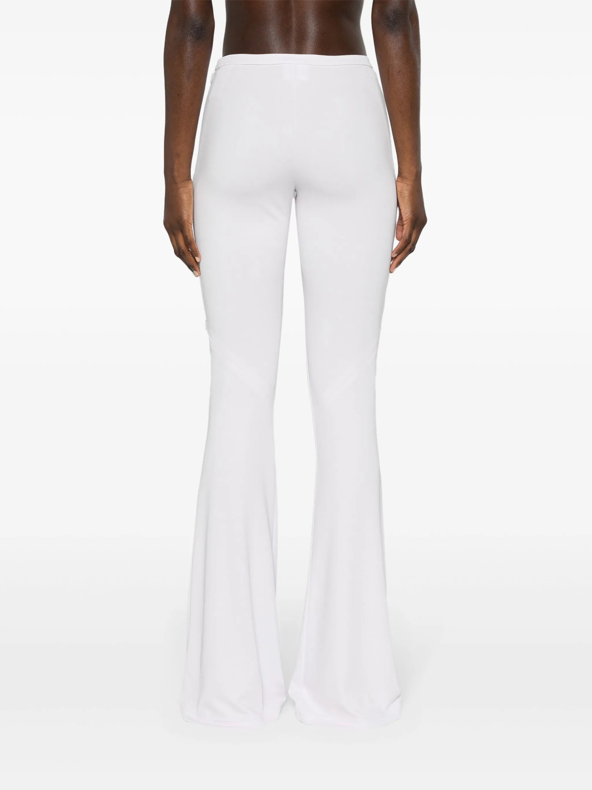 Ellipse mid-rise bootcut trousers