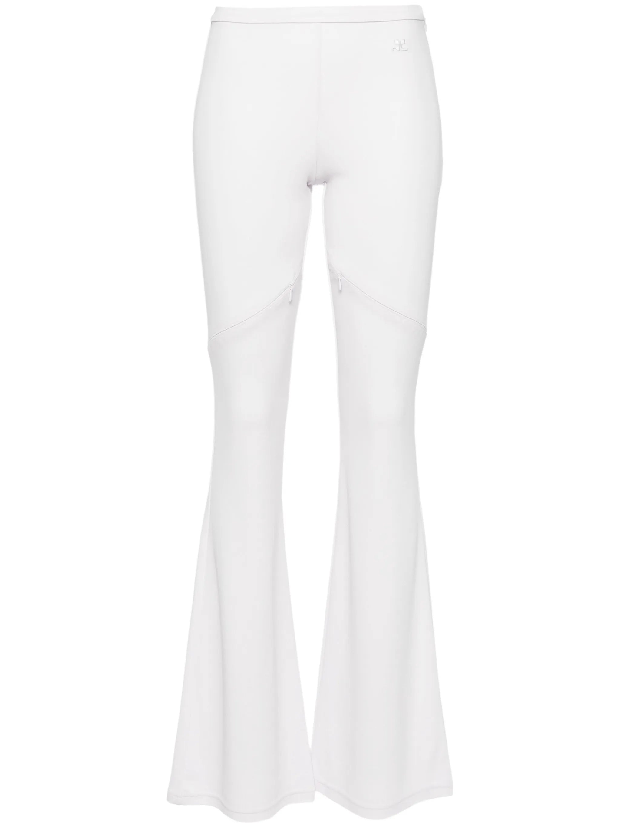 Ellipse mid-rise bootcut trousers