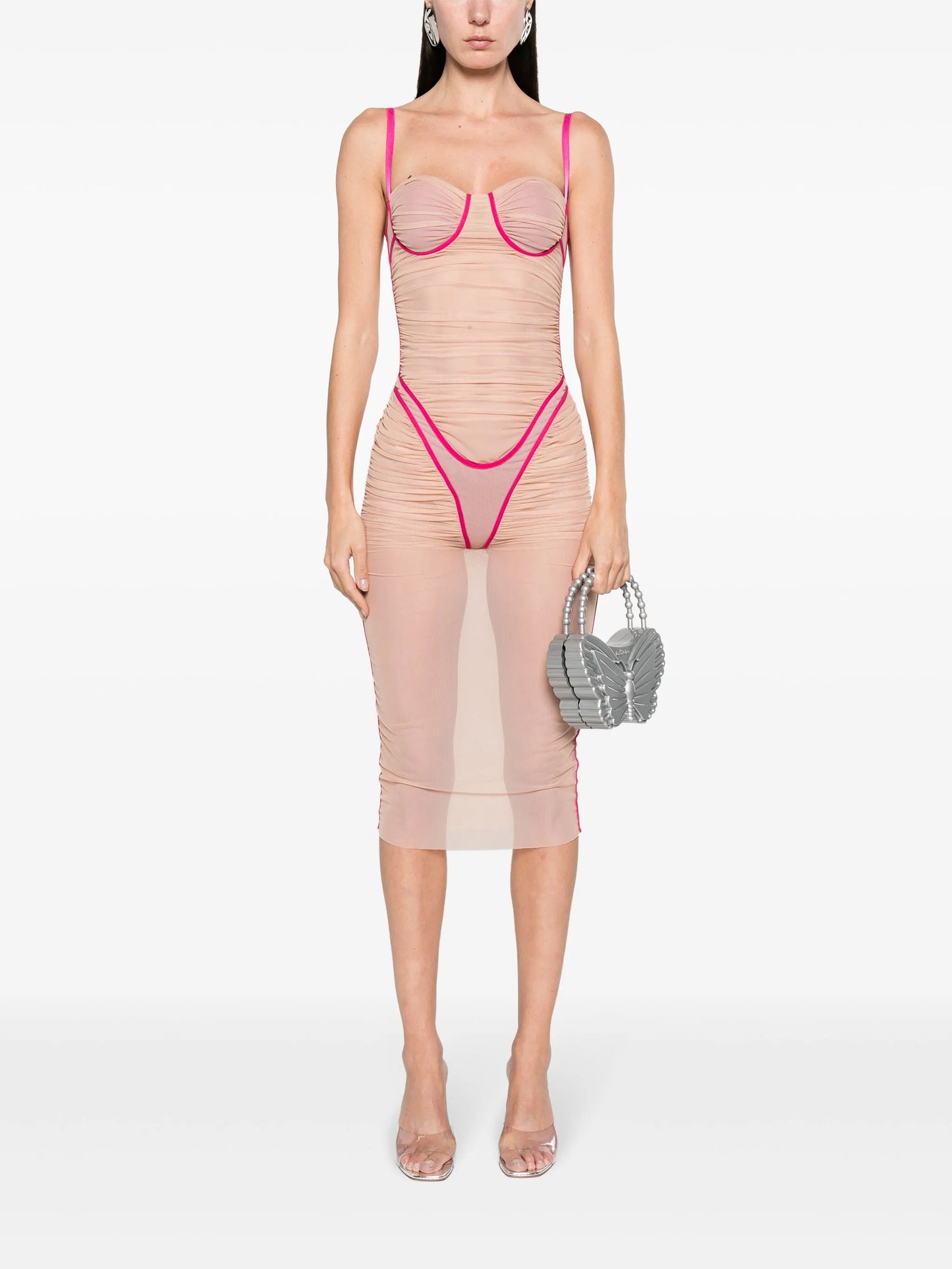 D-Haily bustier midi dress