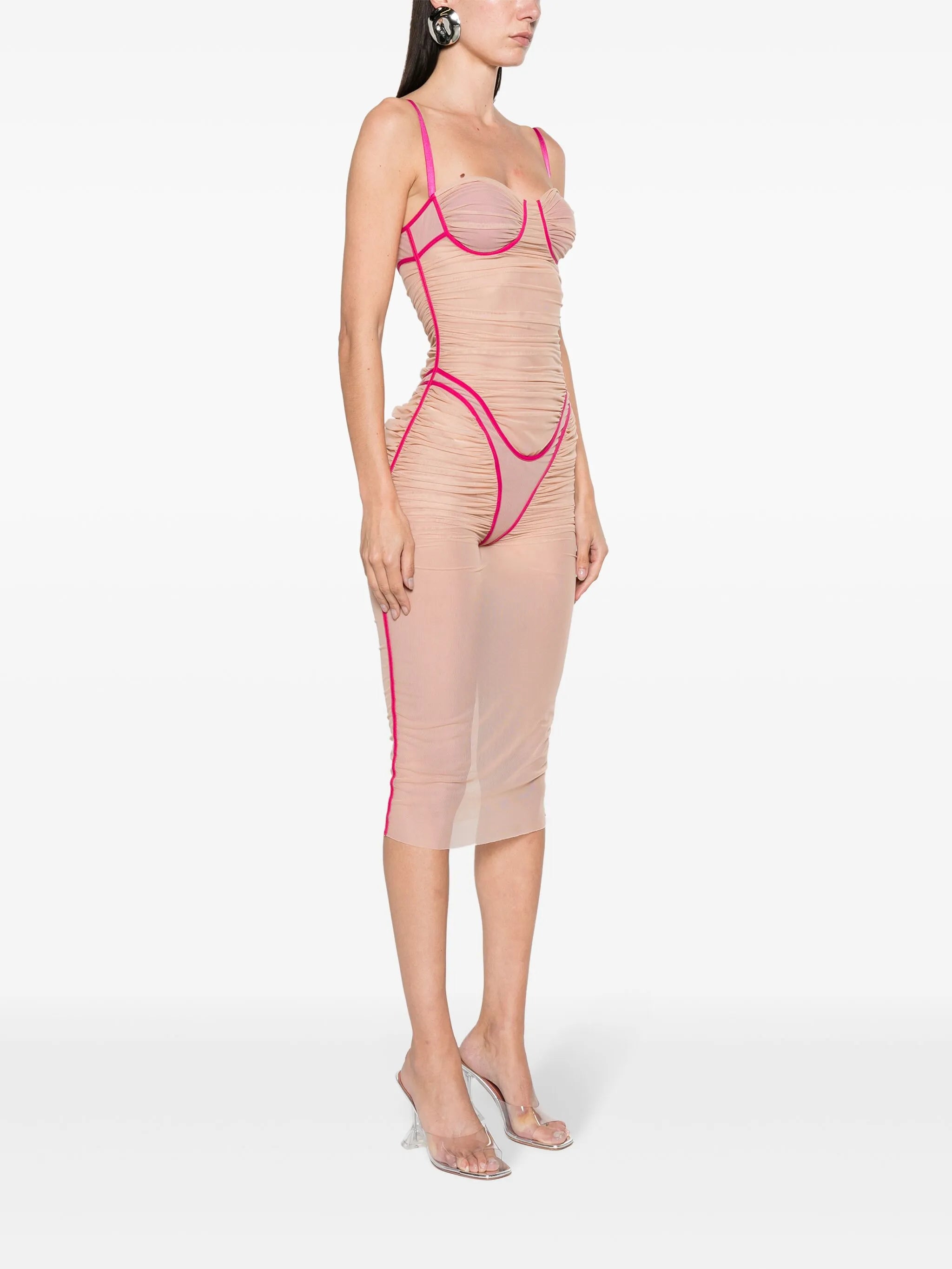 D-Haily bustier midi dress