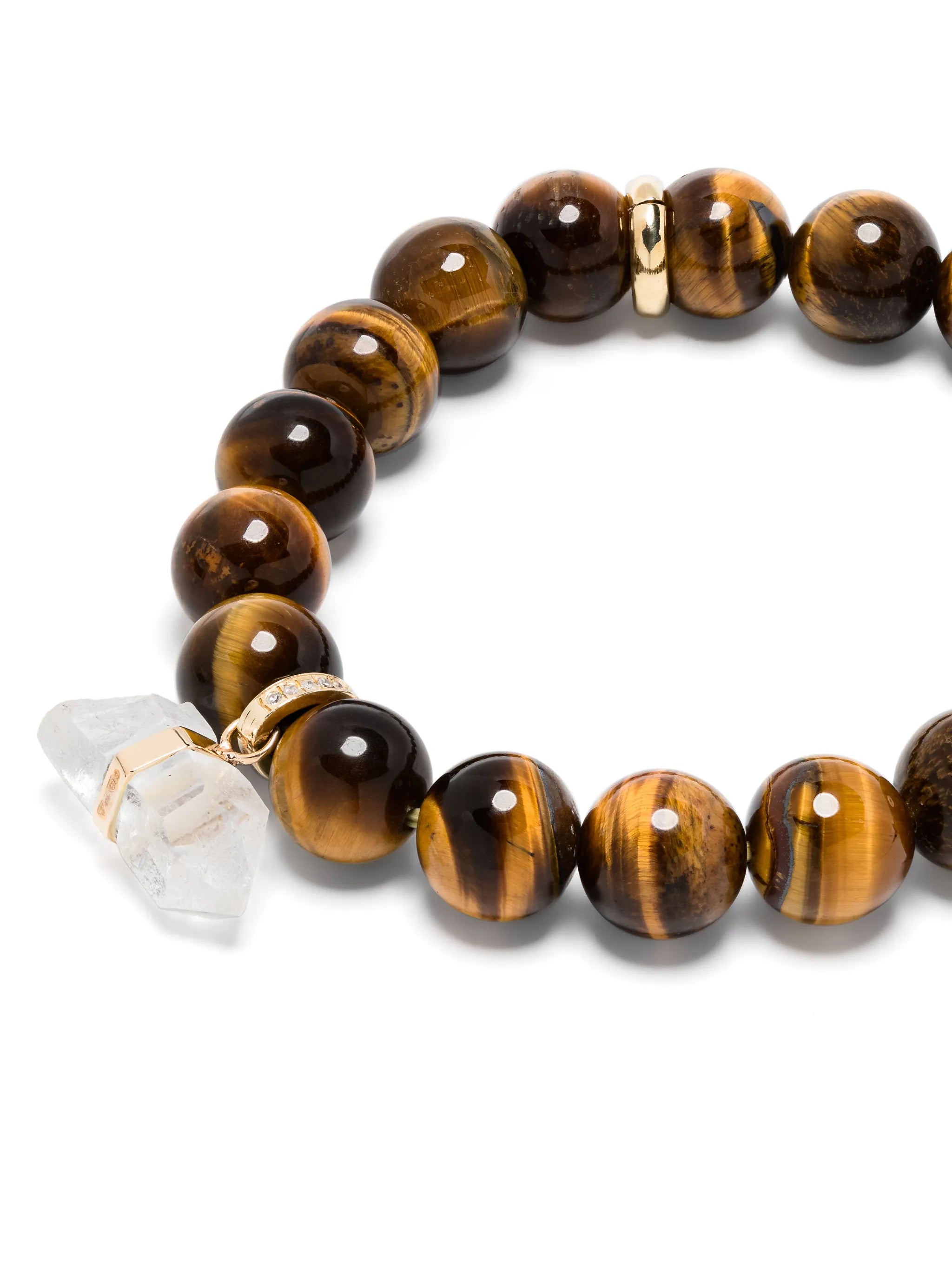 14kt yellow gold multi-stone bracelet
