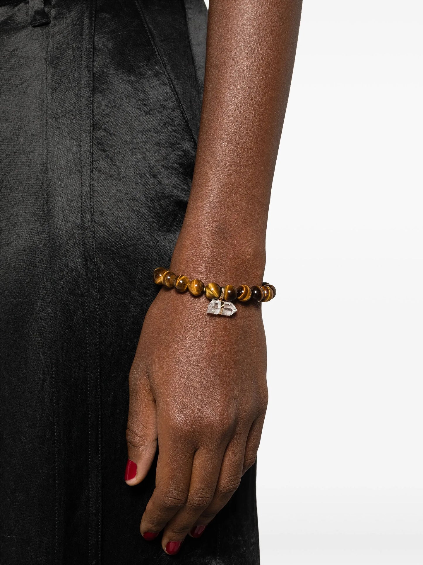 14kt yellow gold multi-stone bracelet