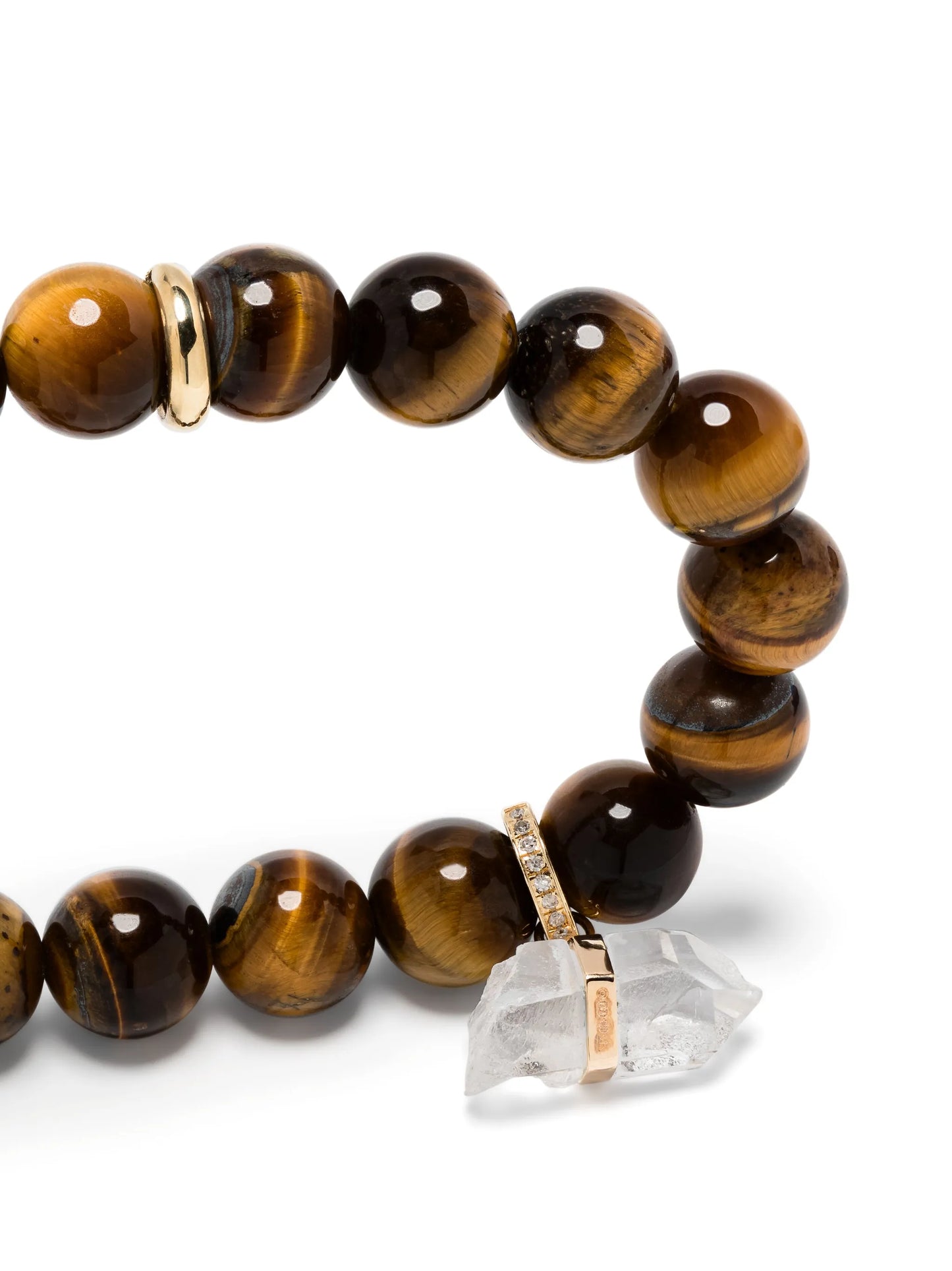 14kt yellow gold multi-stone bracelet
