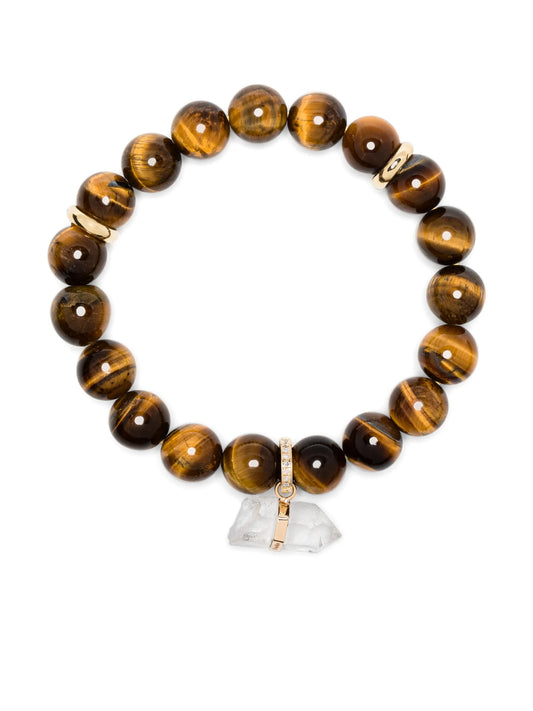 14kt yellow gold multi-stone bracelet