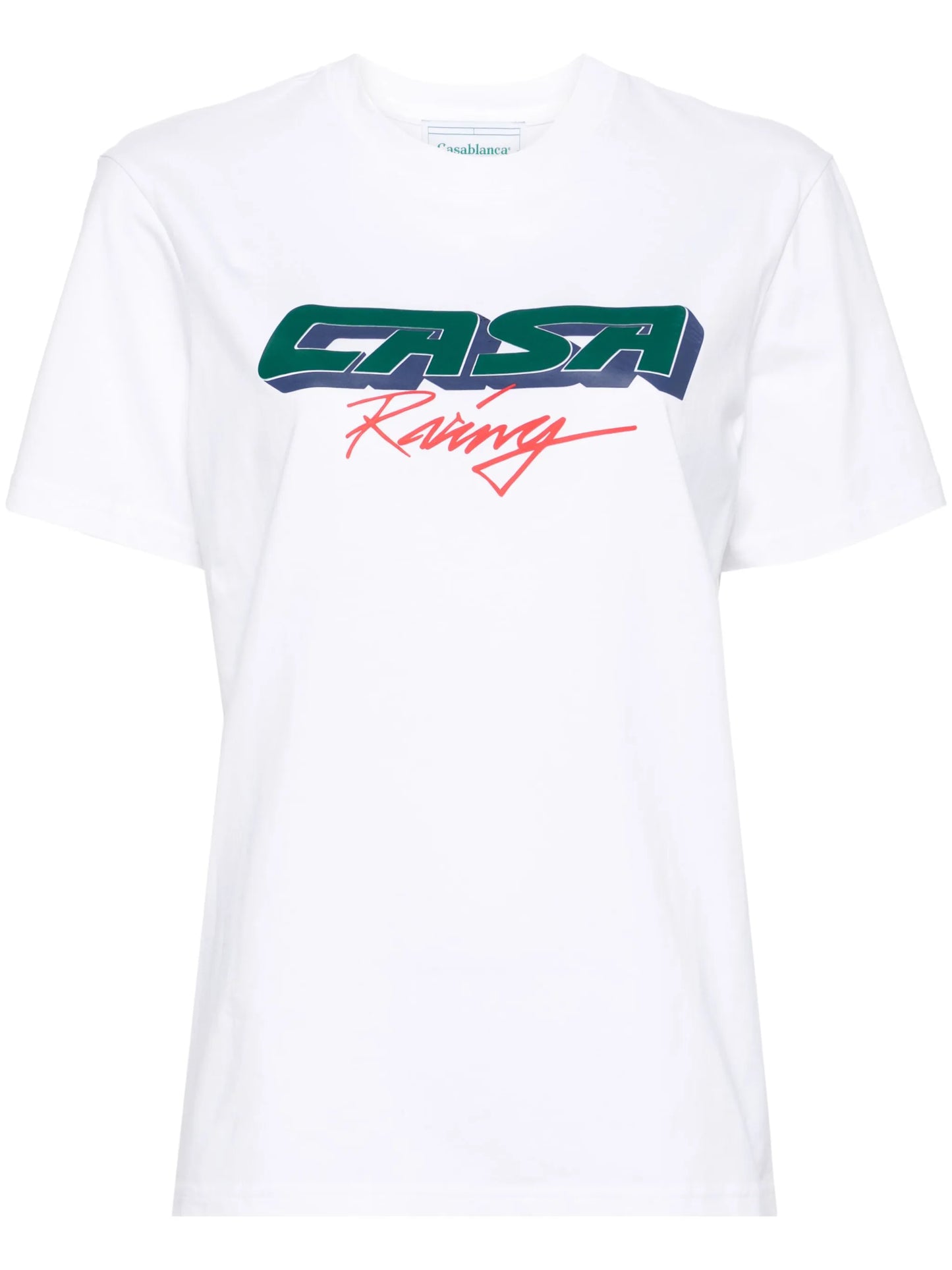 Racing Screen cotton T-shirt