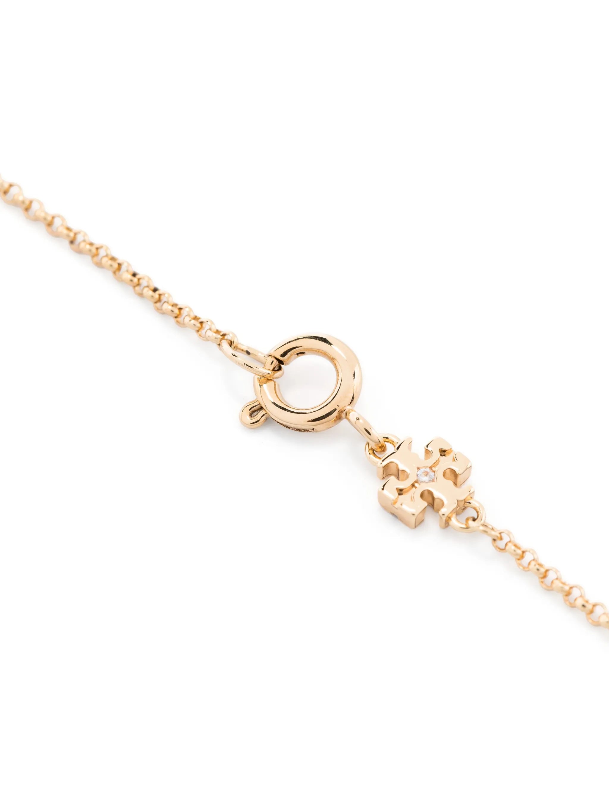 Double T-pendant necklace