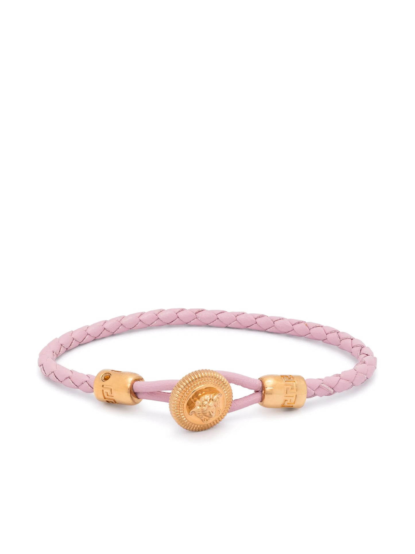 Medusa Head leather bracelet