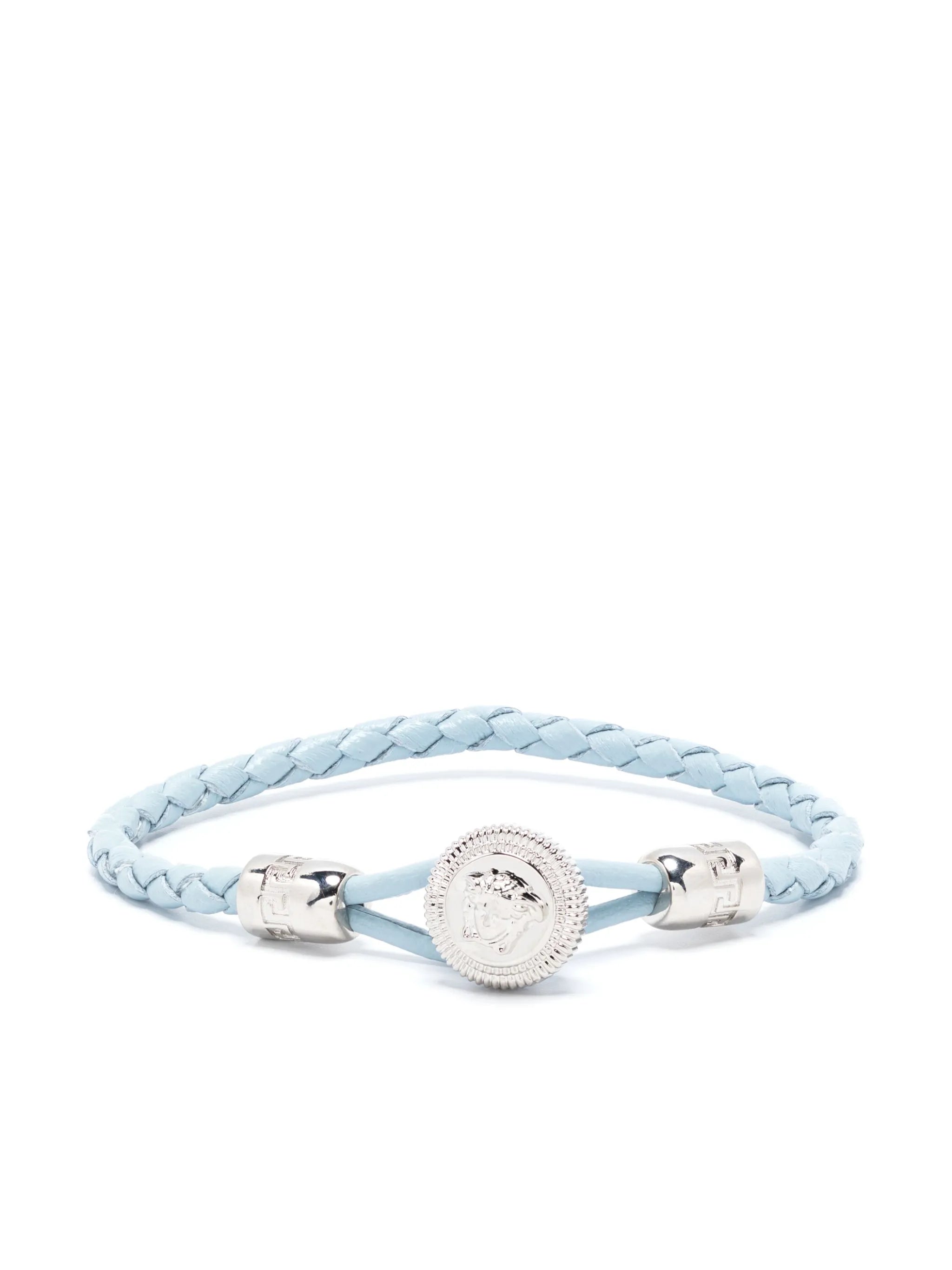 Medusa Head leather bracelet
