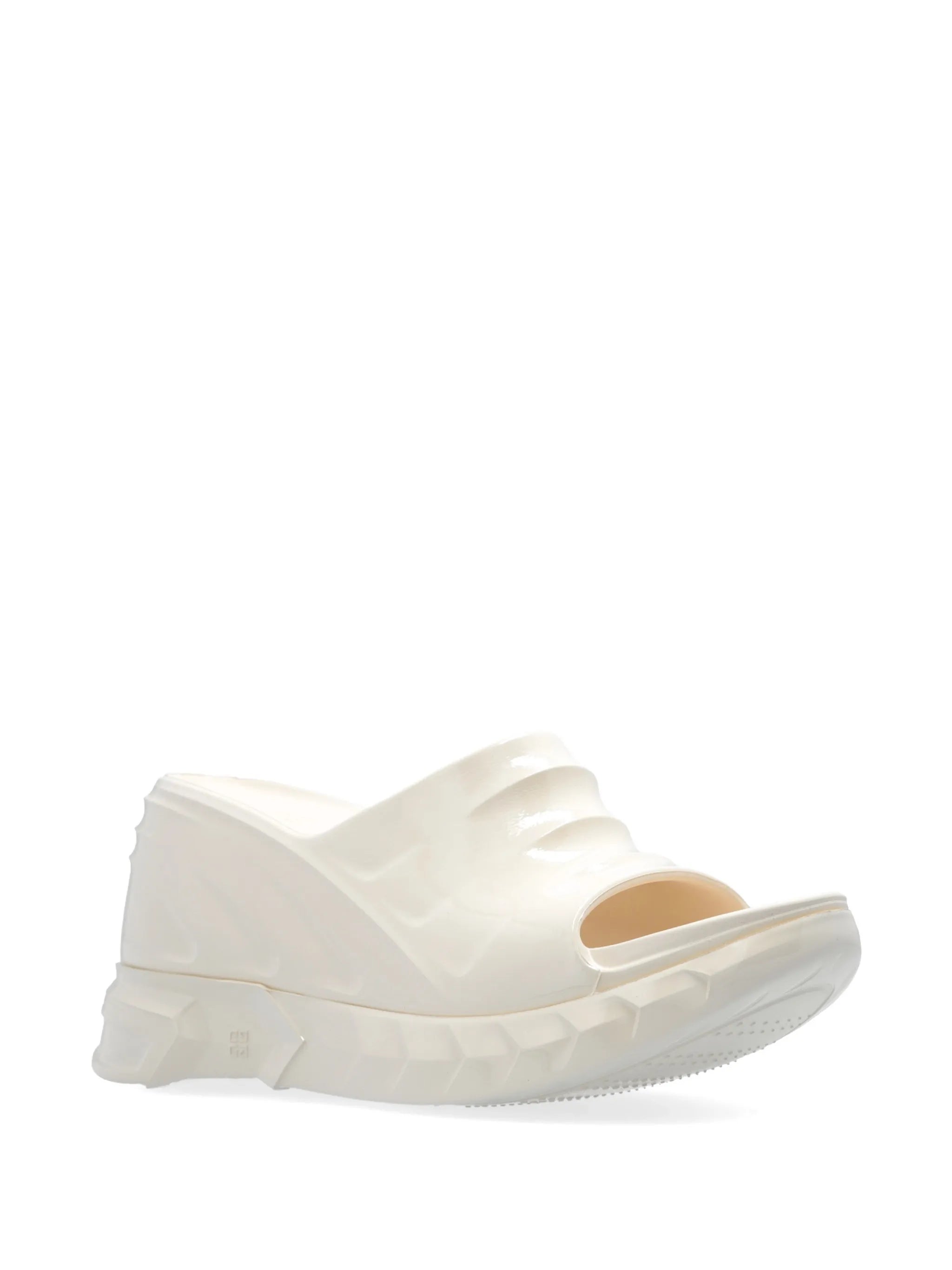 Marshmallow platform sandals