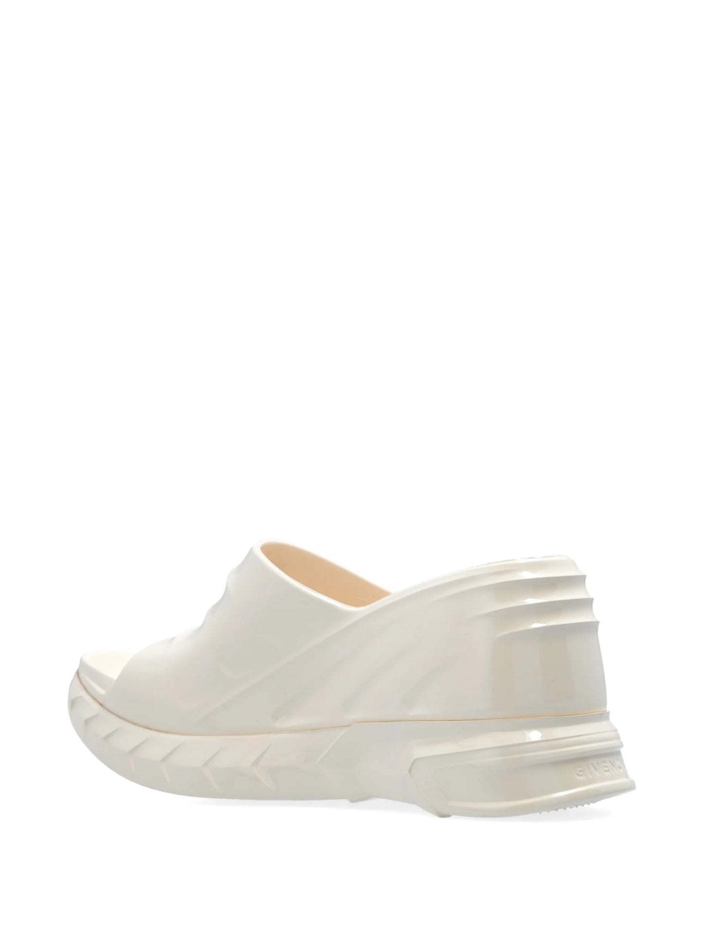 Marshmallow platform sandals
