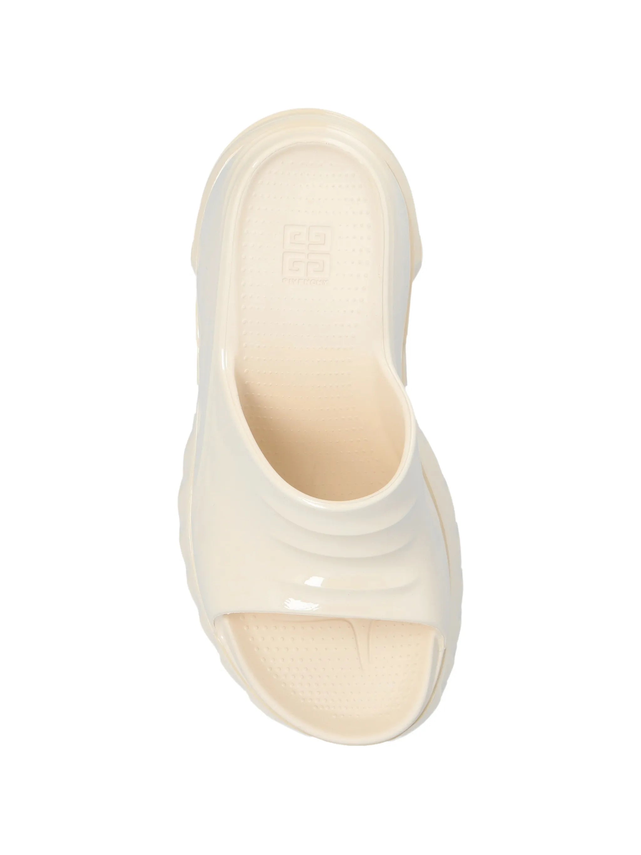 Marshmallow platform sandals