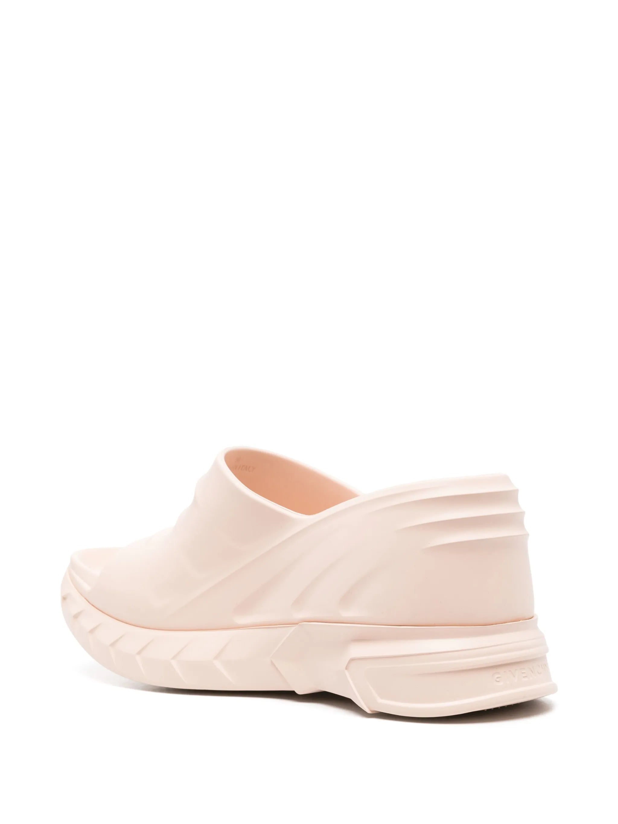 Marshmallow 110mm platform sandals