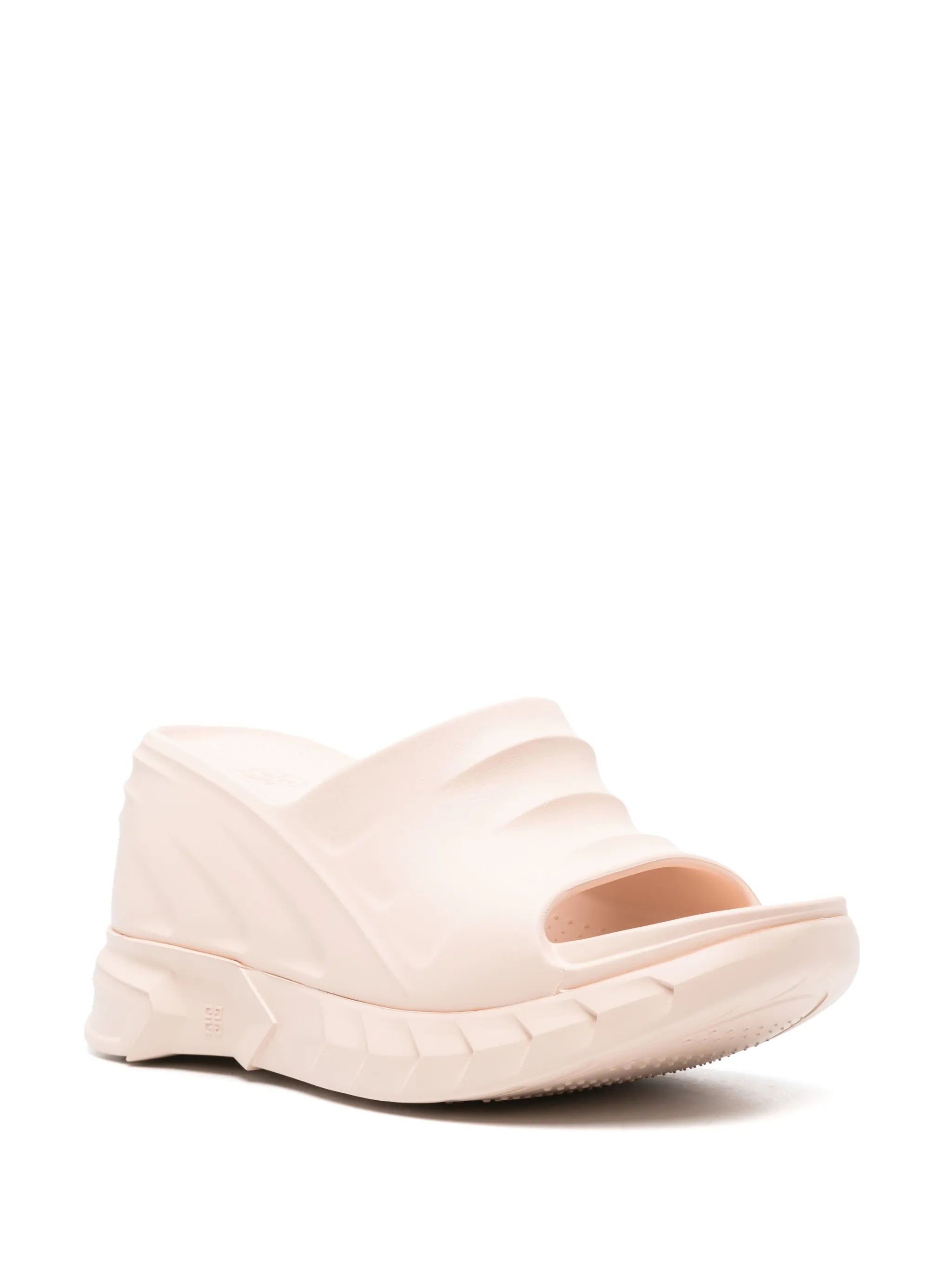 Marshmallow 110mm platform sandals