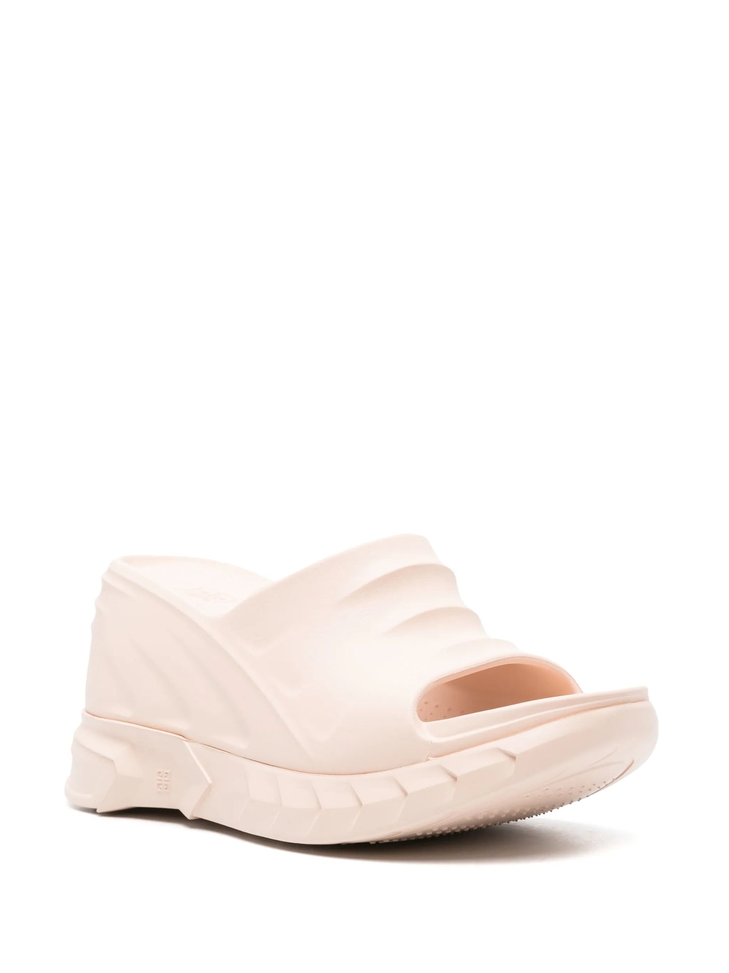 Marshmallow 110mm platform sandals