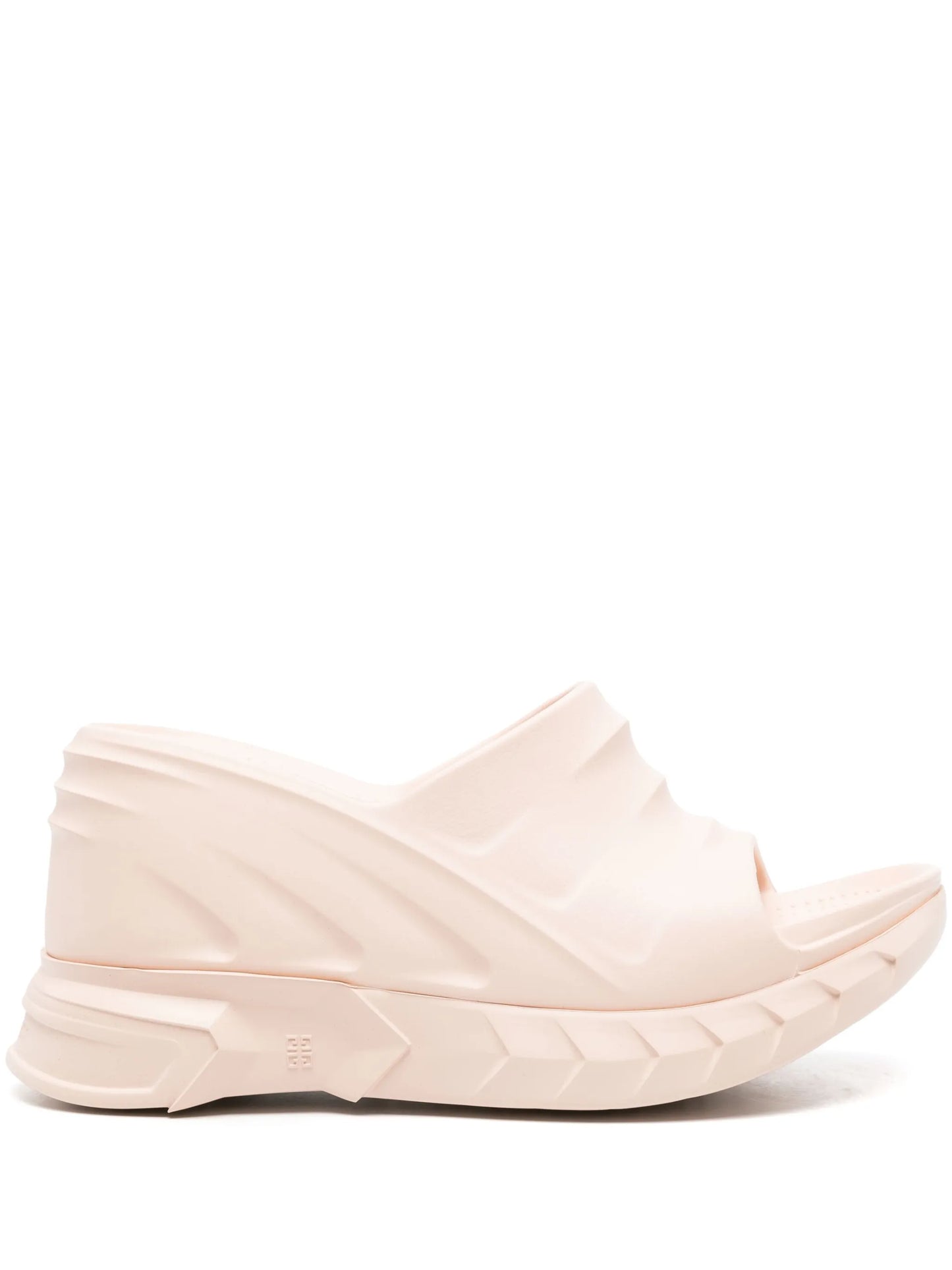 Marshmallow 110mm platform sandals
