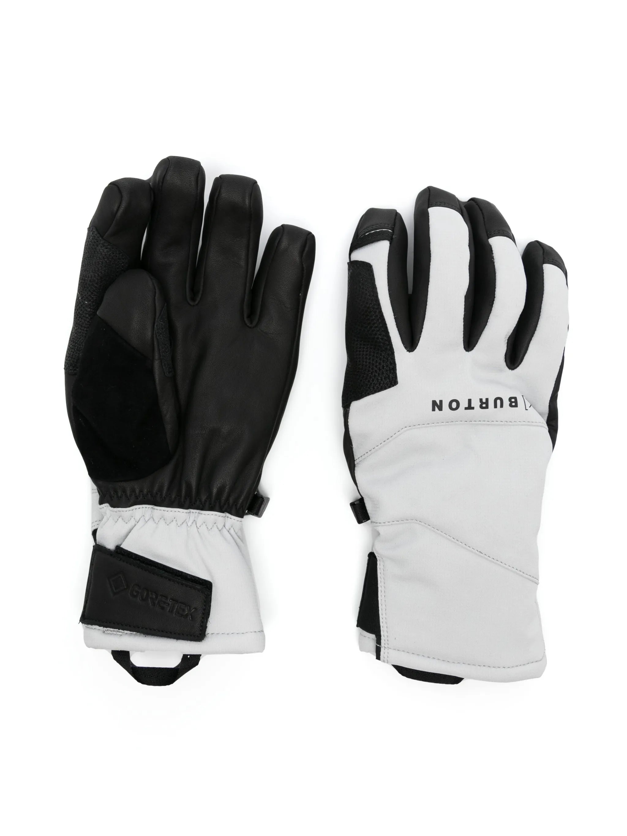 Clutch panelled ski gloves
