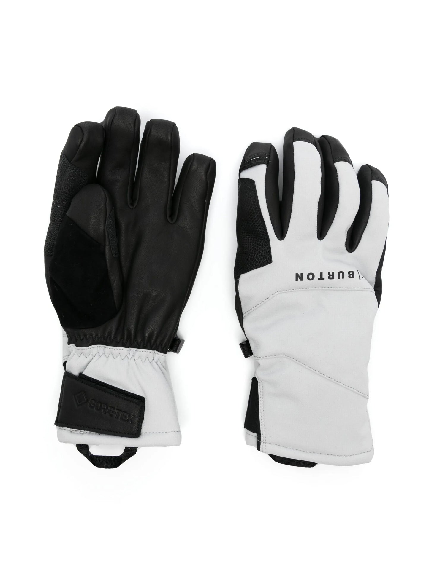 Clutch panelled ski gloves
