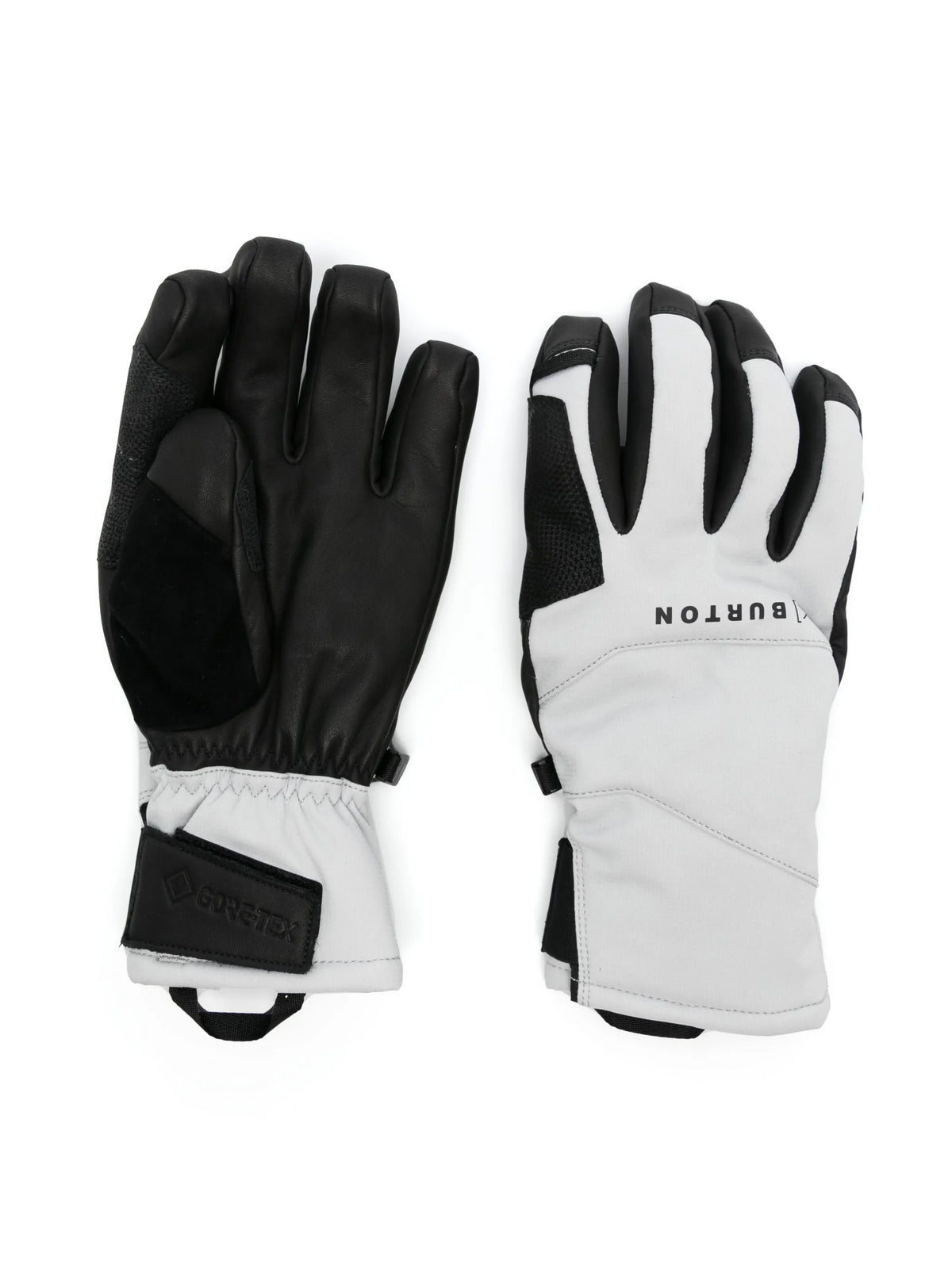 Clutch panelled ski gloves