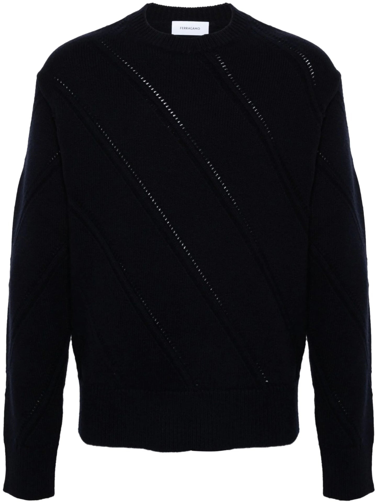 striped wool jumper