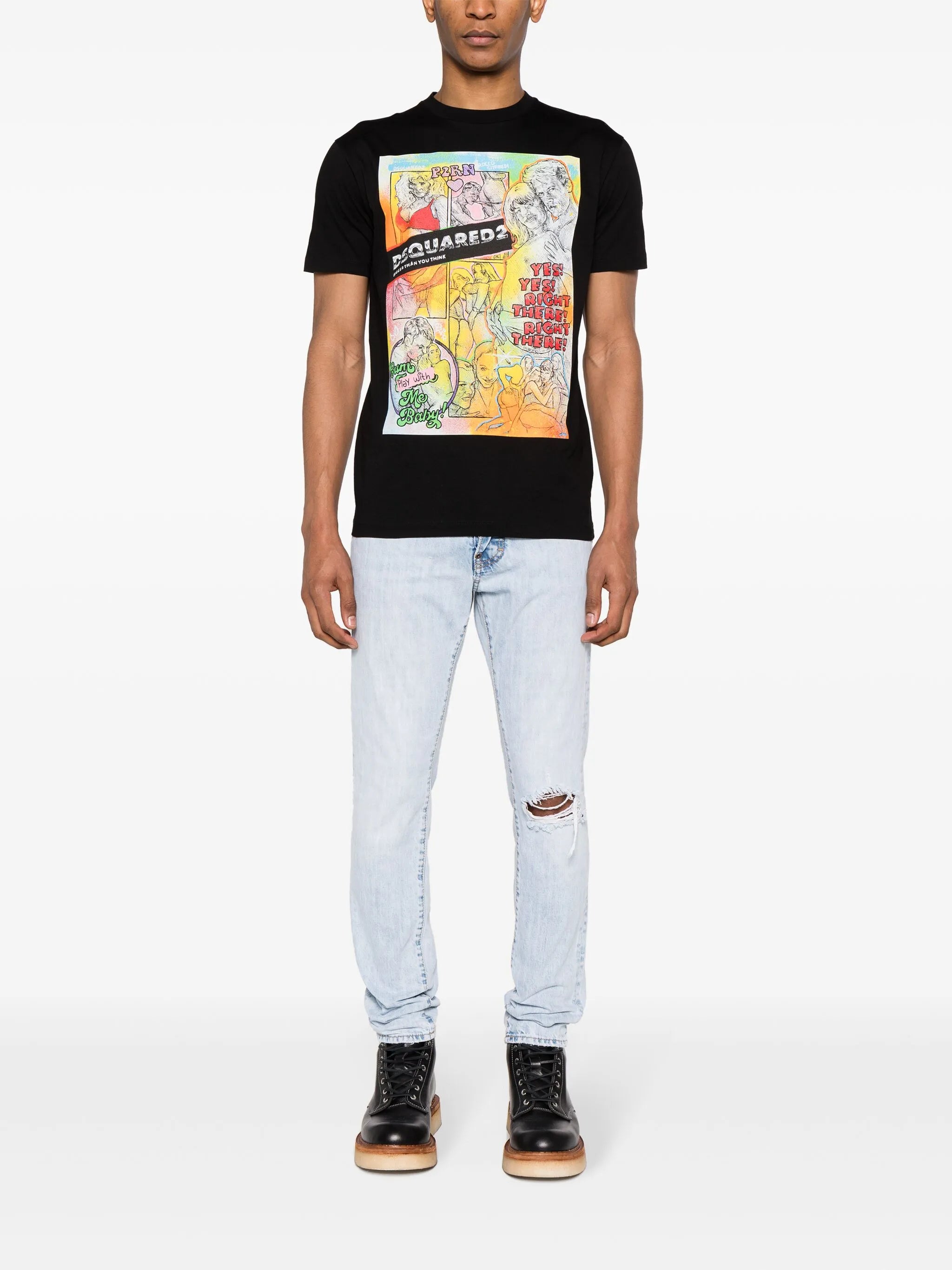 Cool Guy distressed skinny jeans