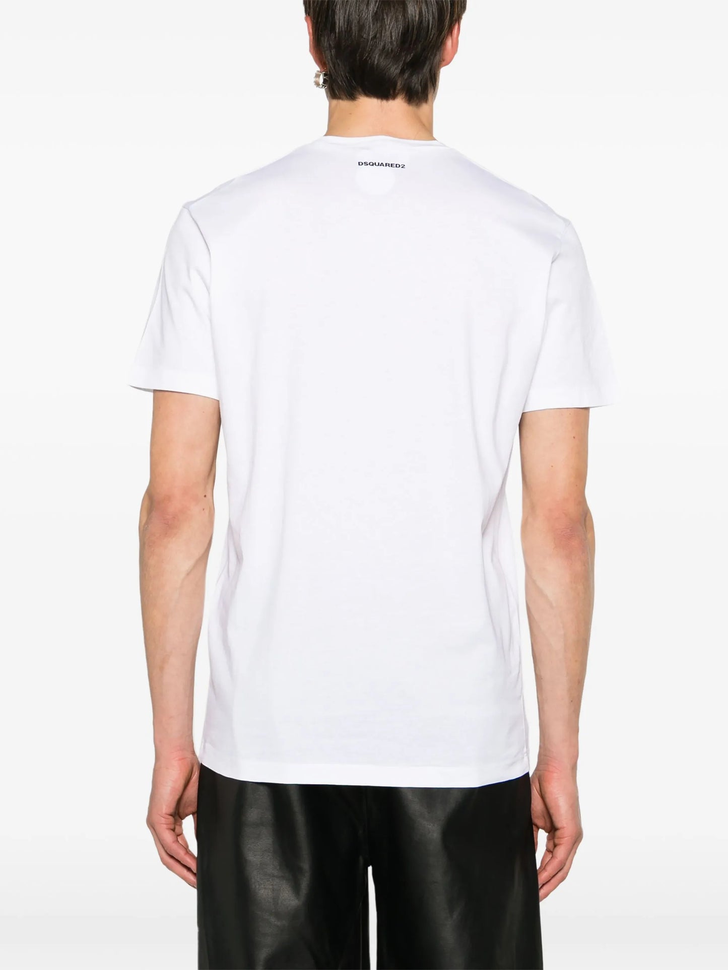 photograph-print cotton T-shirt