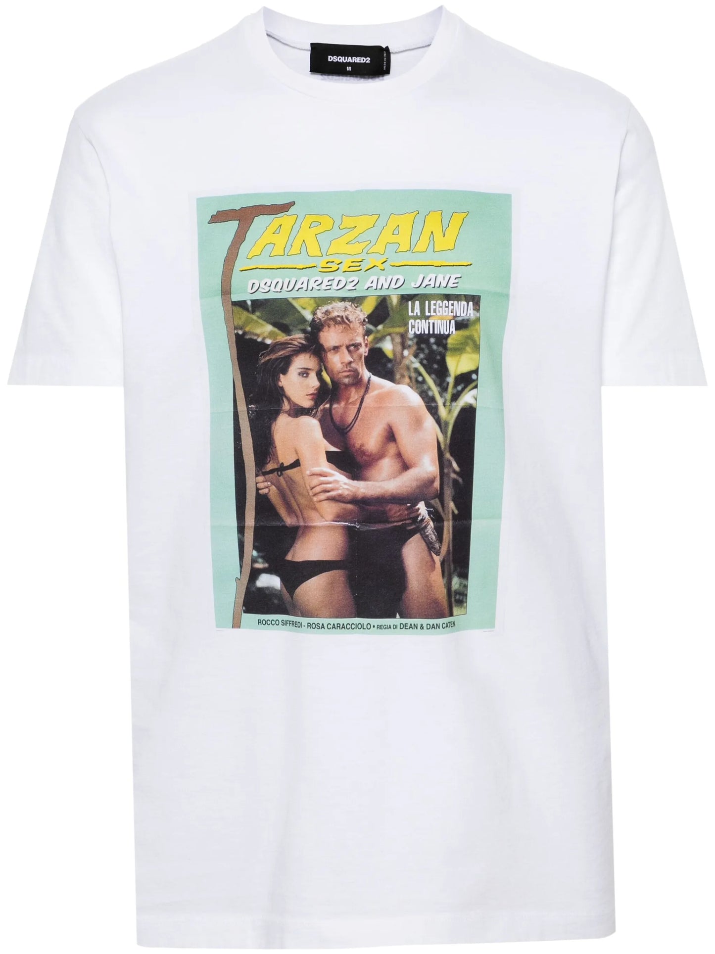 photograph-print cotton T-shirt