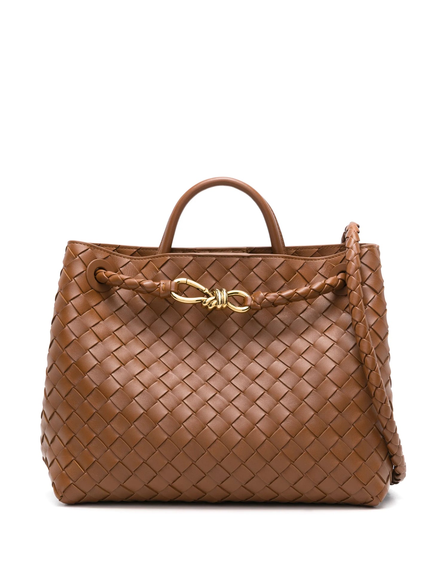 medium Andiamo leather tote bag