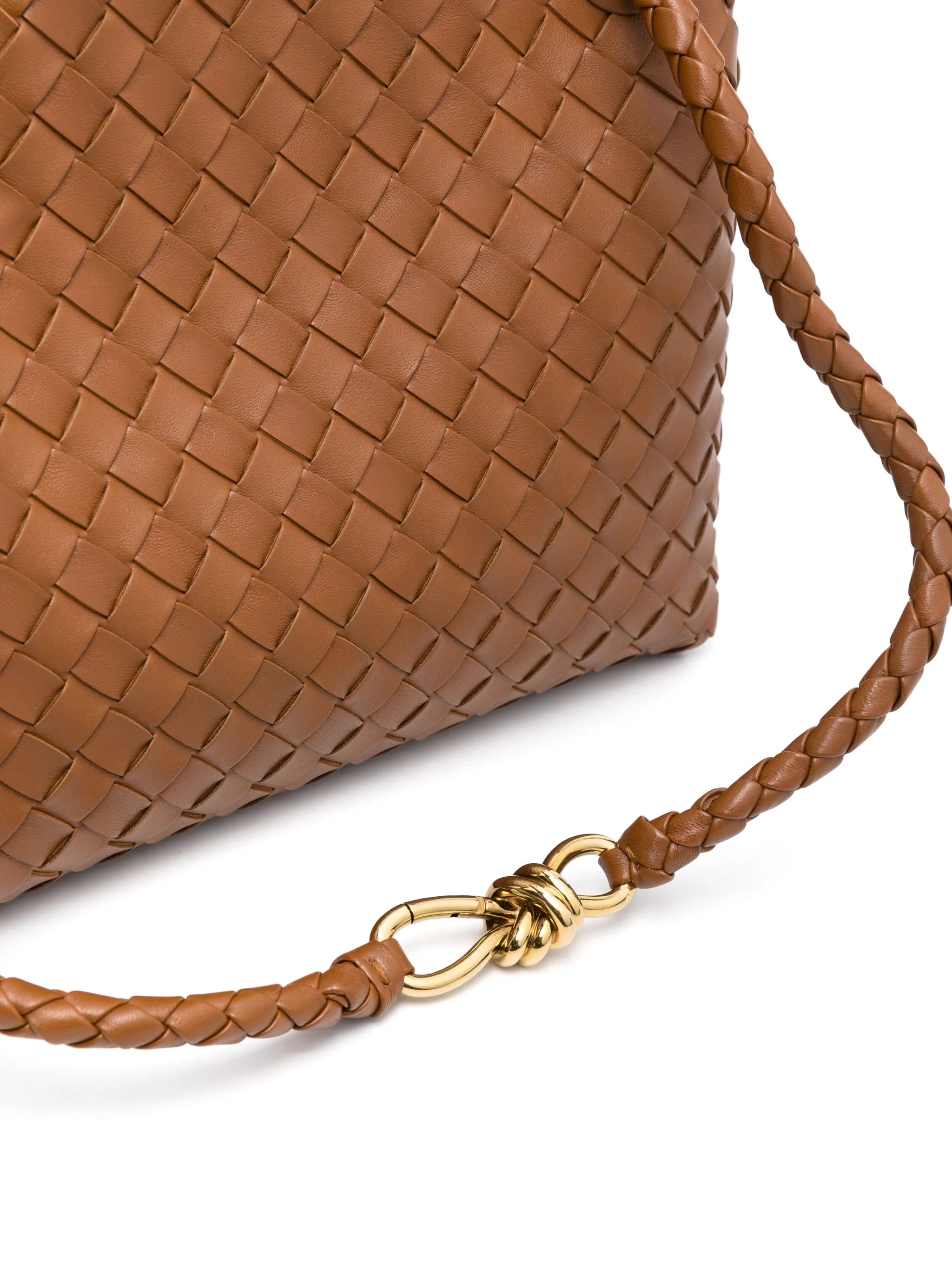 medium Andiamo leather tote bag