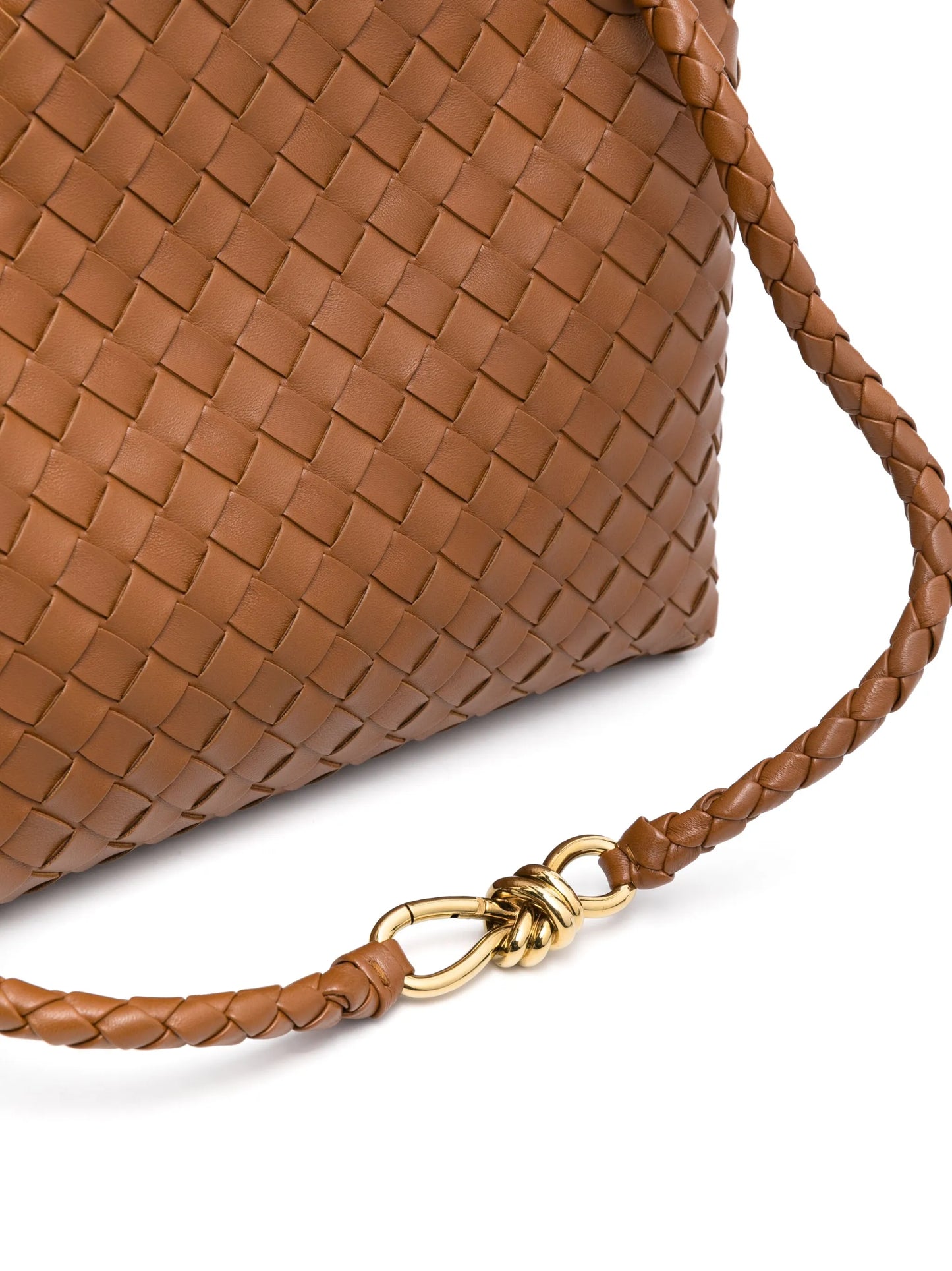 medium Andiamo leather tote bag