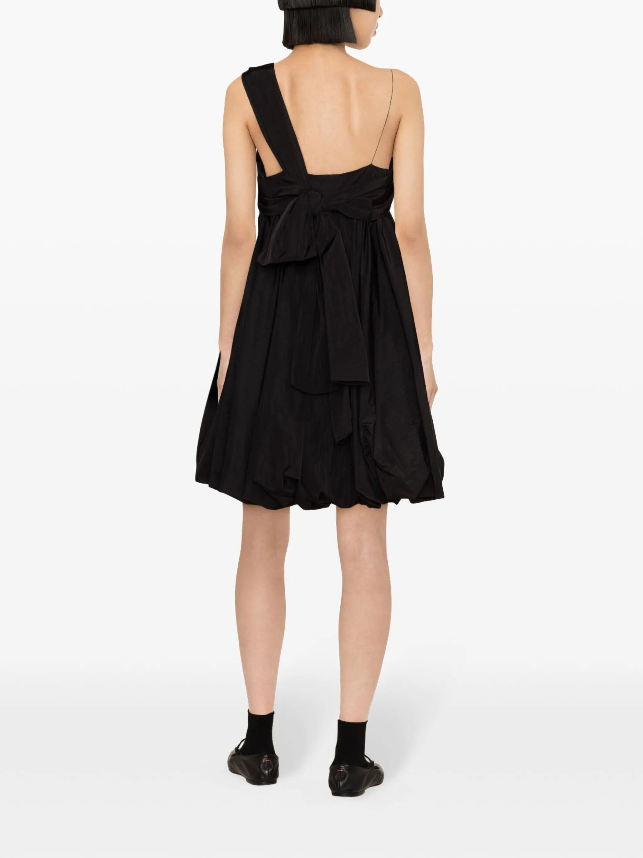 Victoria crinkled minidress